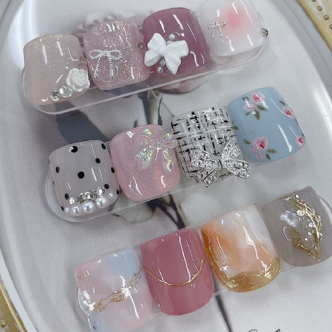 【フット持ち込みデザイン】10本デザイン