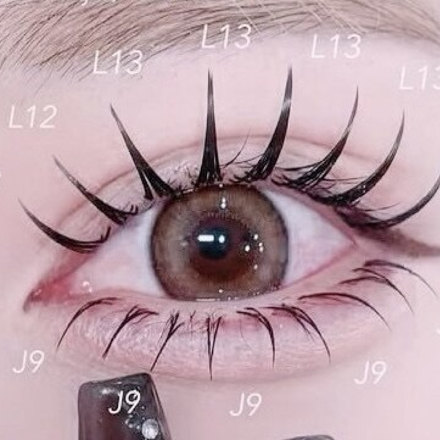 【マツエク】フラットラッシュ180本(オフ無料)