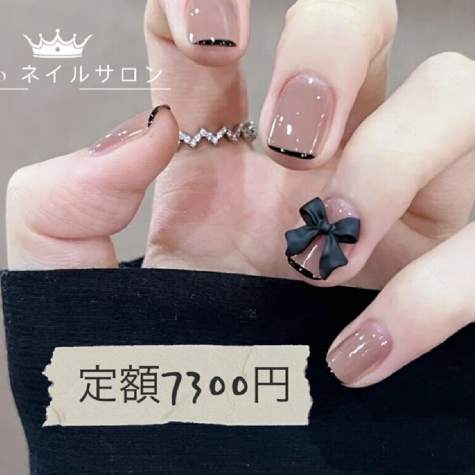 【当店人気No.2】選べる定額♪厳選50種類以上＆ワンホンネイル ¥7300