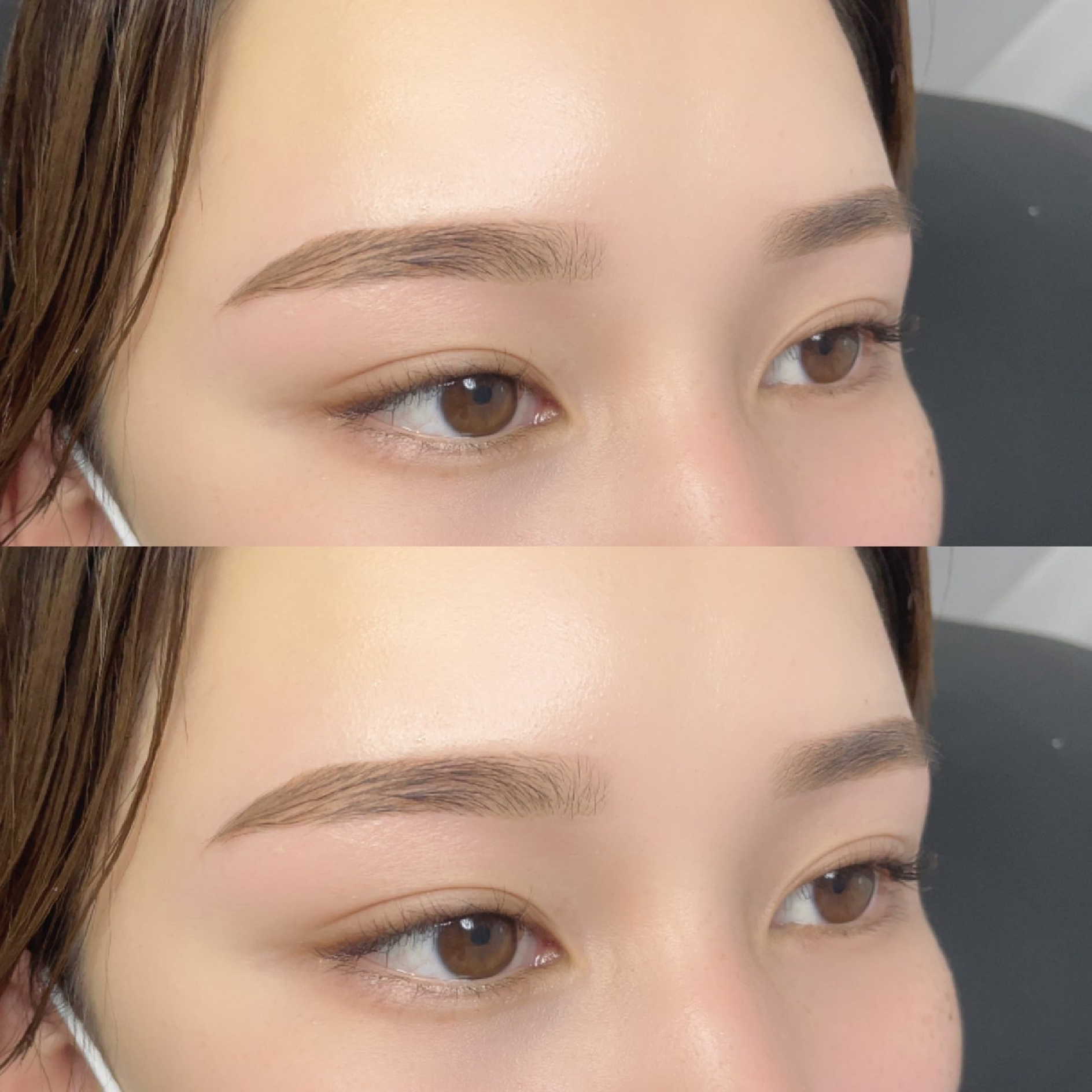 眉毛カラー+美眉毛アイブロウWAXスタイリング+眉メイク仕上げ+指名料込み