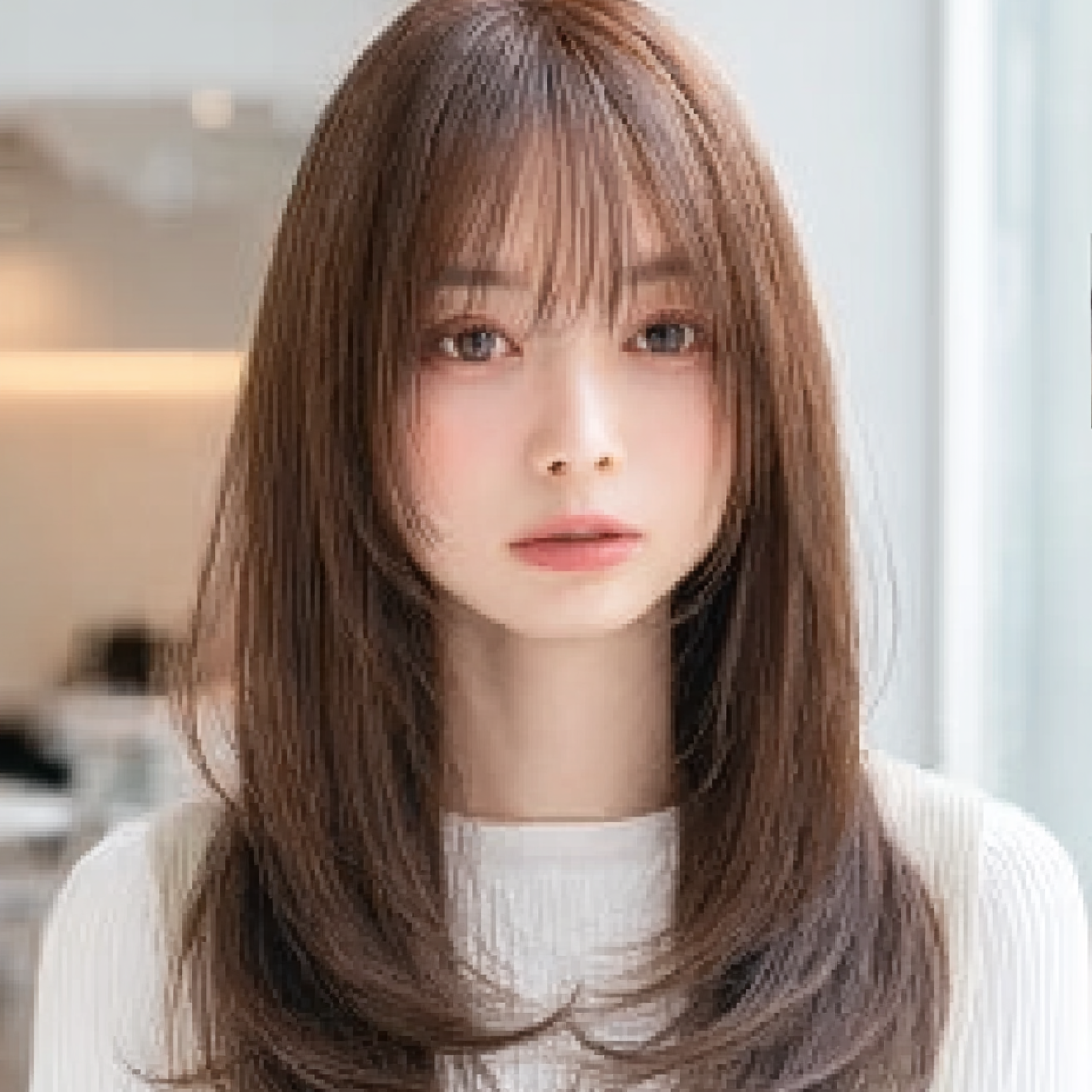 【1日3名限定💎】カット+髪質改善ストレート+極潤TR¥31900→