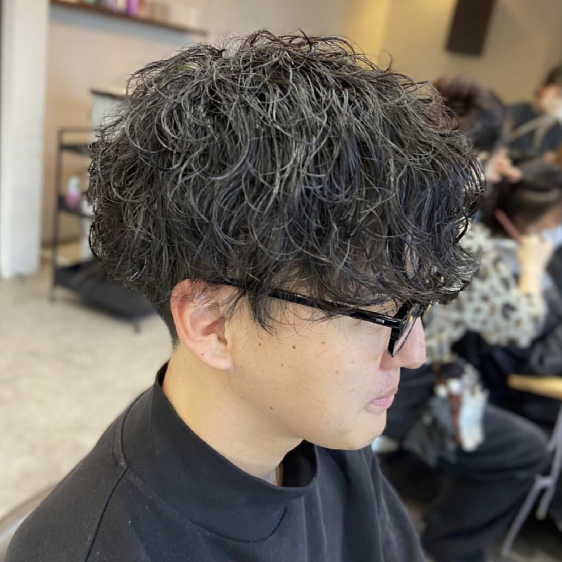 【男性専用】メンズ似合わせカット＋パーマ＋眉毛スタイリング ¥13500