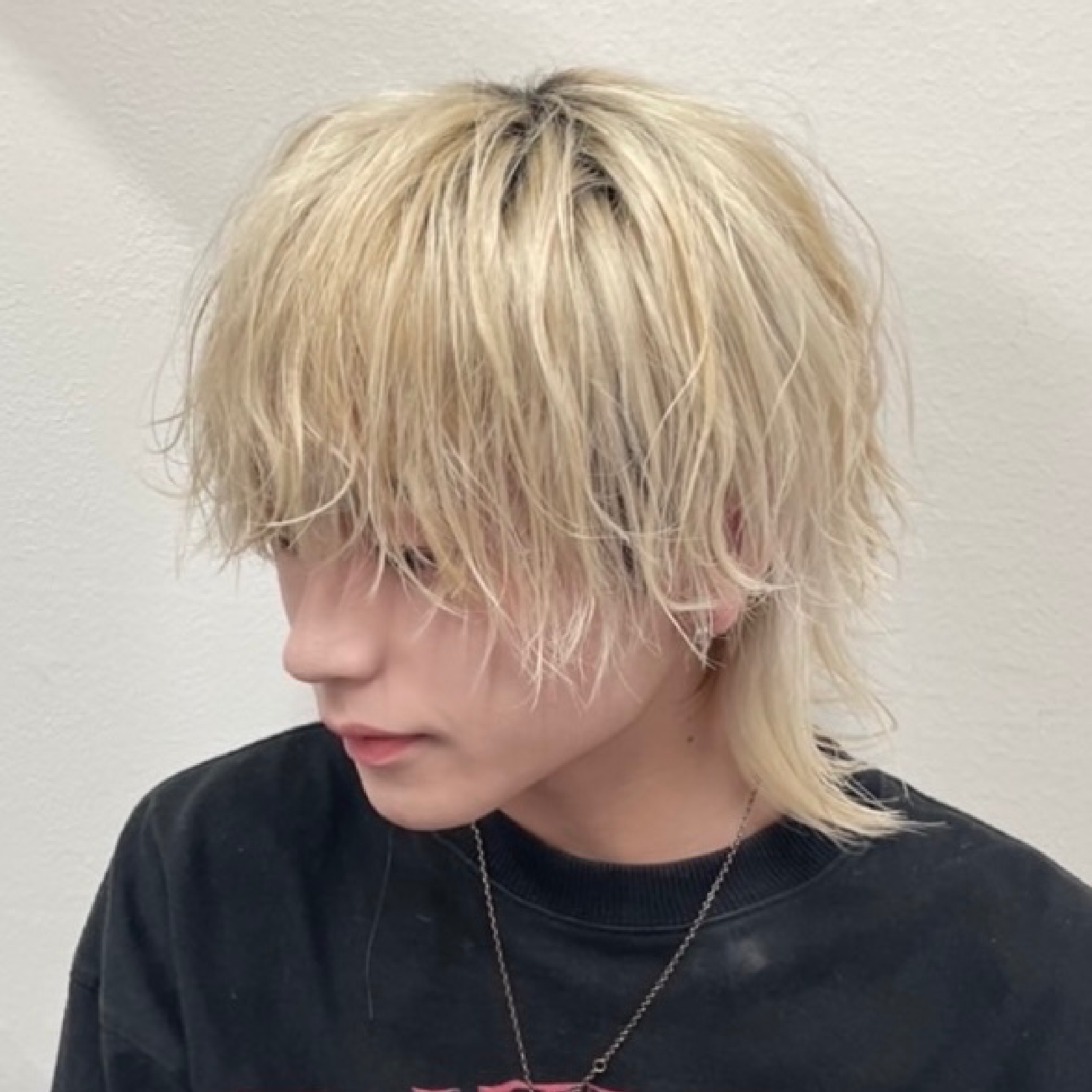 【Men's】カット+ダブルカラー(ブリーチ&カラー)_￥13000 (原宿駅)