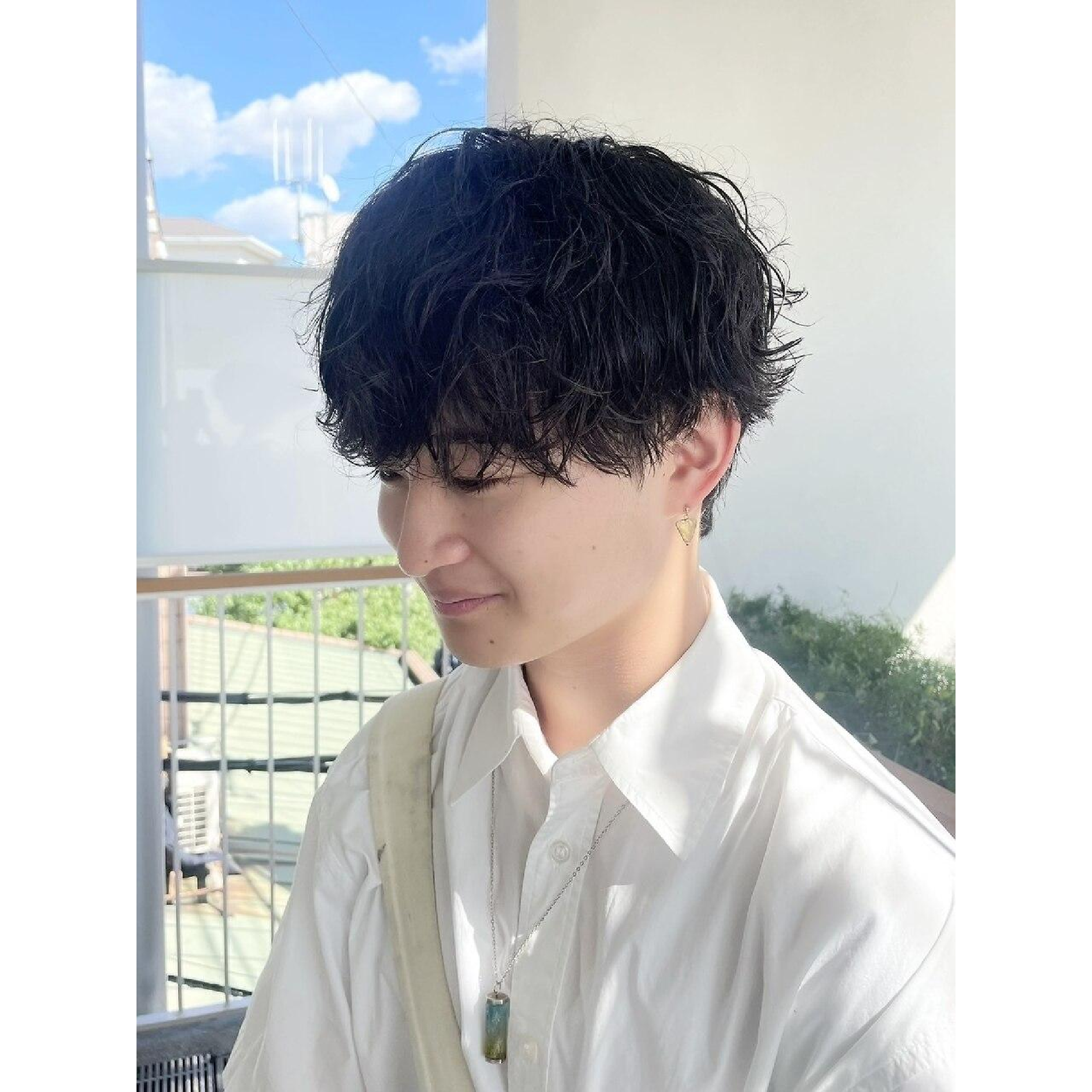 ◇メンズ限定◇メンズカット+頭皮改善&毛髪ケア促進コース ￥5900