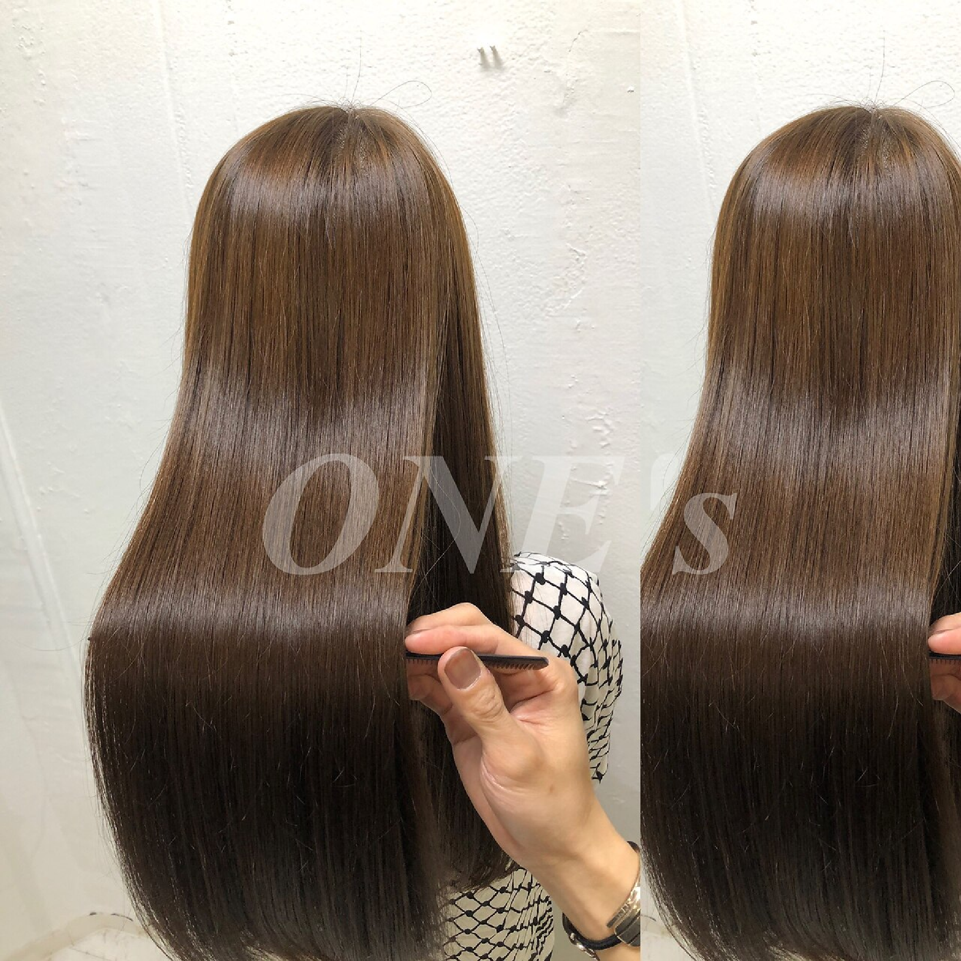 【今までに無い手触り☆】髪質改善縮毛矯正+カット＋髪質改善TR ￥23500