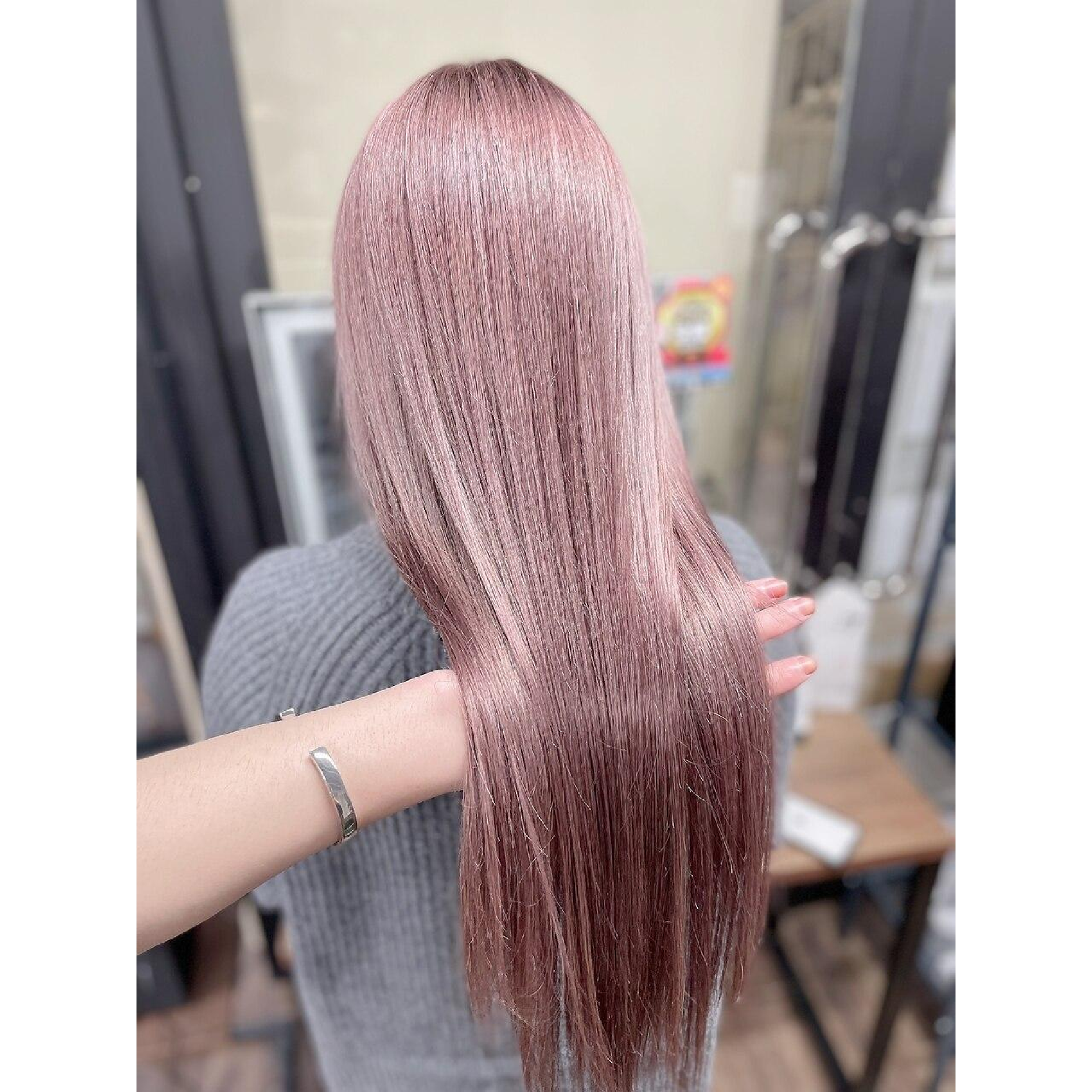 【全員】カラー＋シールエクステ８０枚＋ケラチンTR (本厚木) ￥45000→