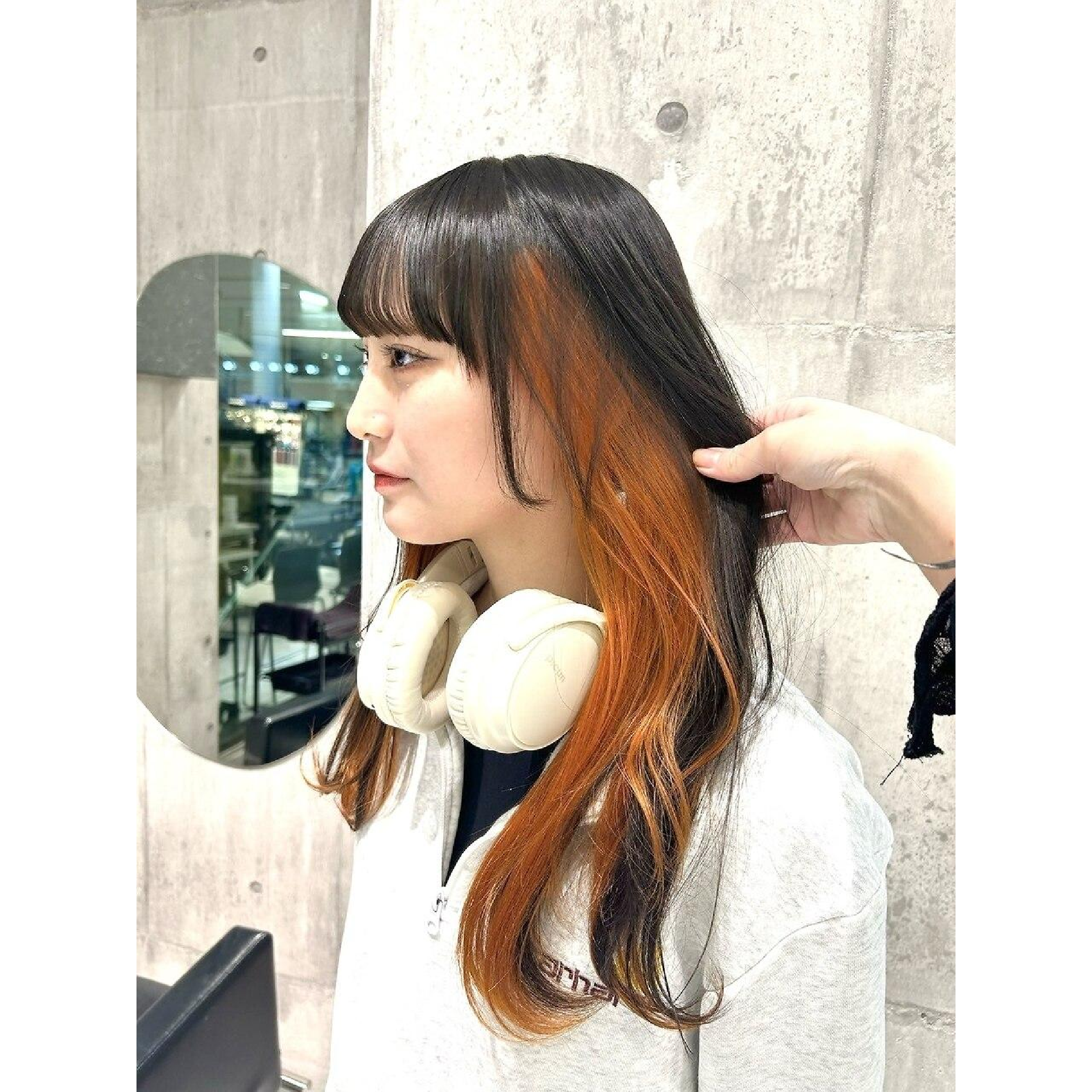 [新規限定]インナーカラー(ケアブリーチ)＋トリートメント /￥16000→
