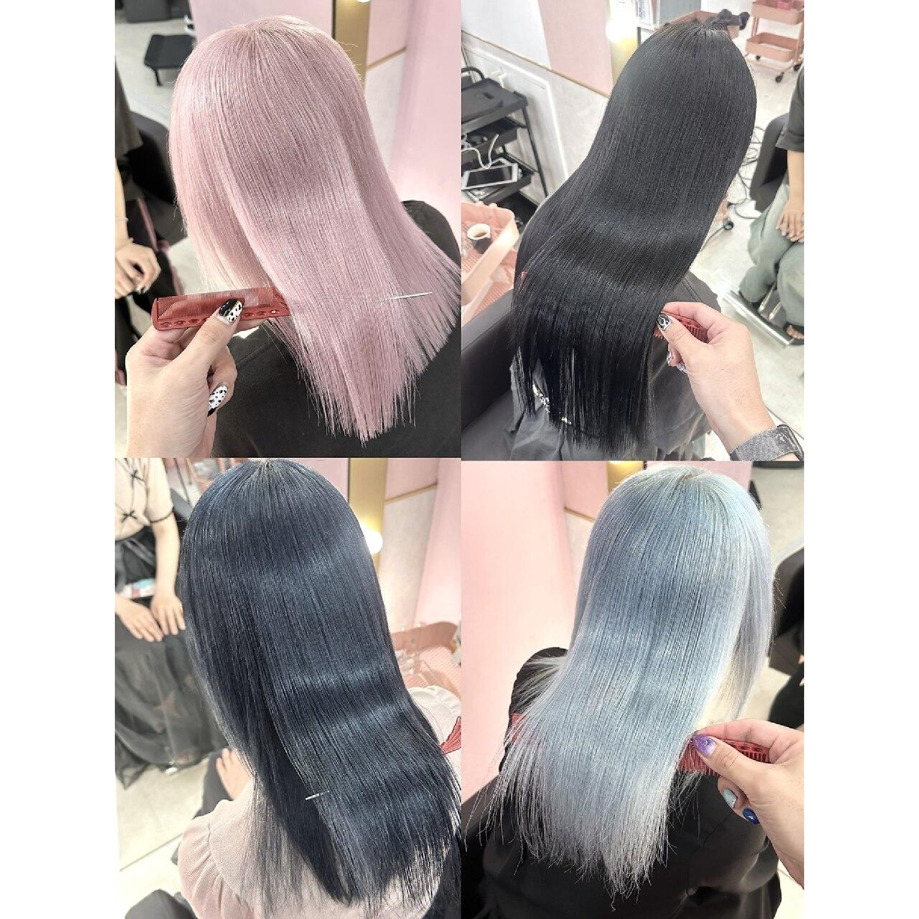 【MANATO指名限定】オリジナル毛髪強化+髪質改善カラー/髪質改善
