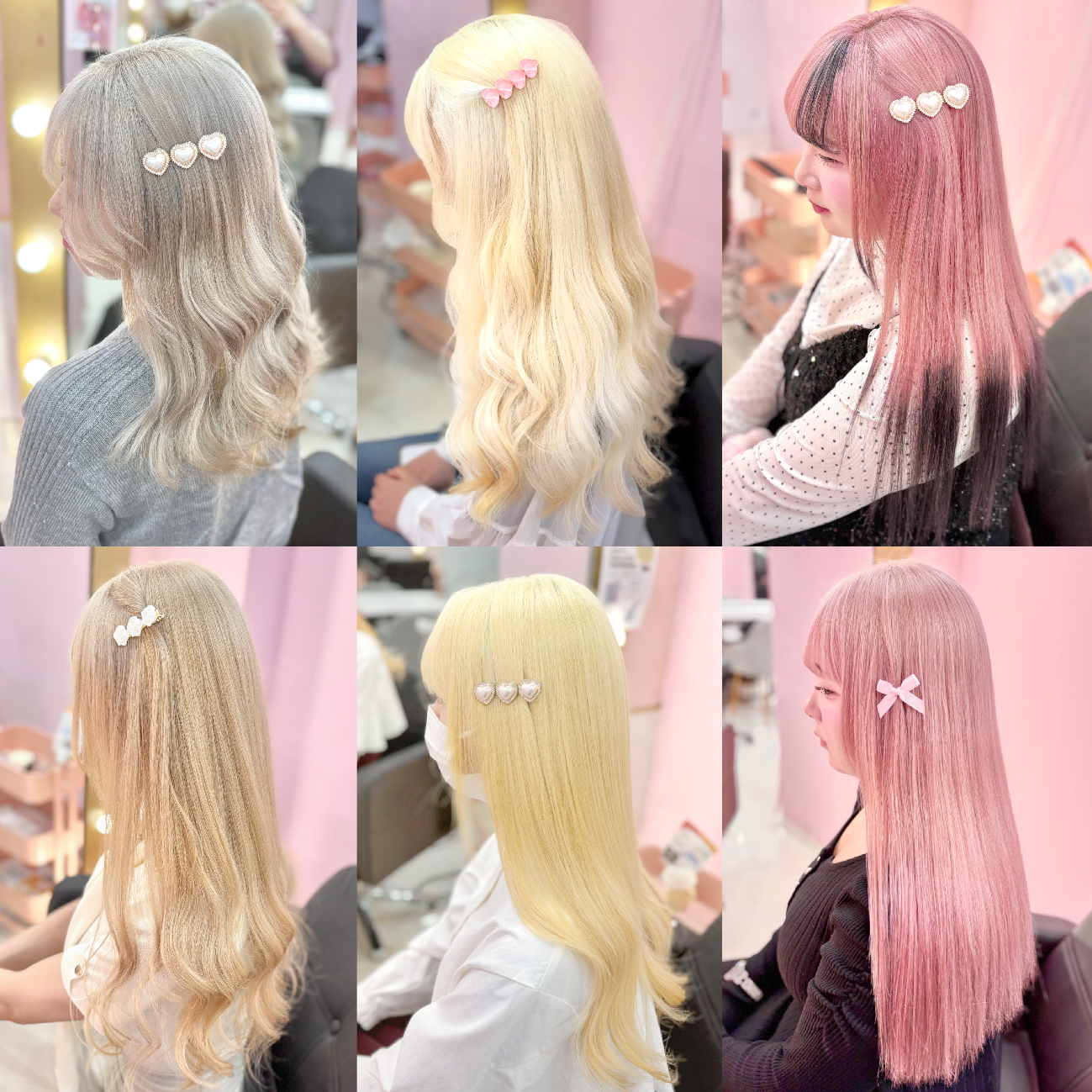 【ネイリー限定】🎀目指せアイドル級🎀ケアブリーチ+カラー+トリートメント