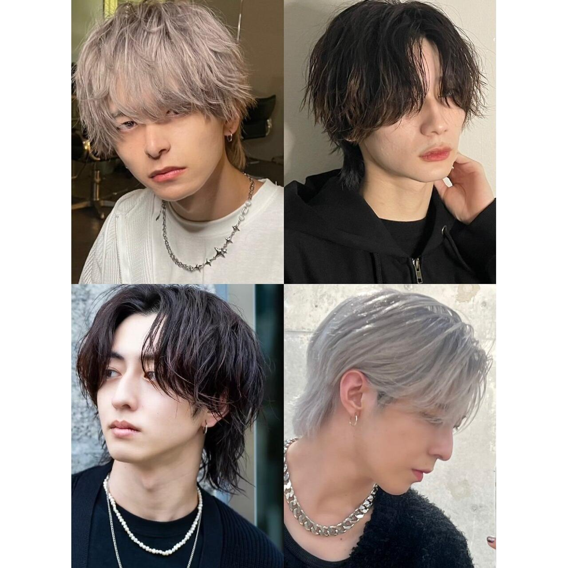 [Men's]カット+カラー+トリートメント￥7700[ウルフカット/メンズカッ