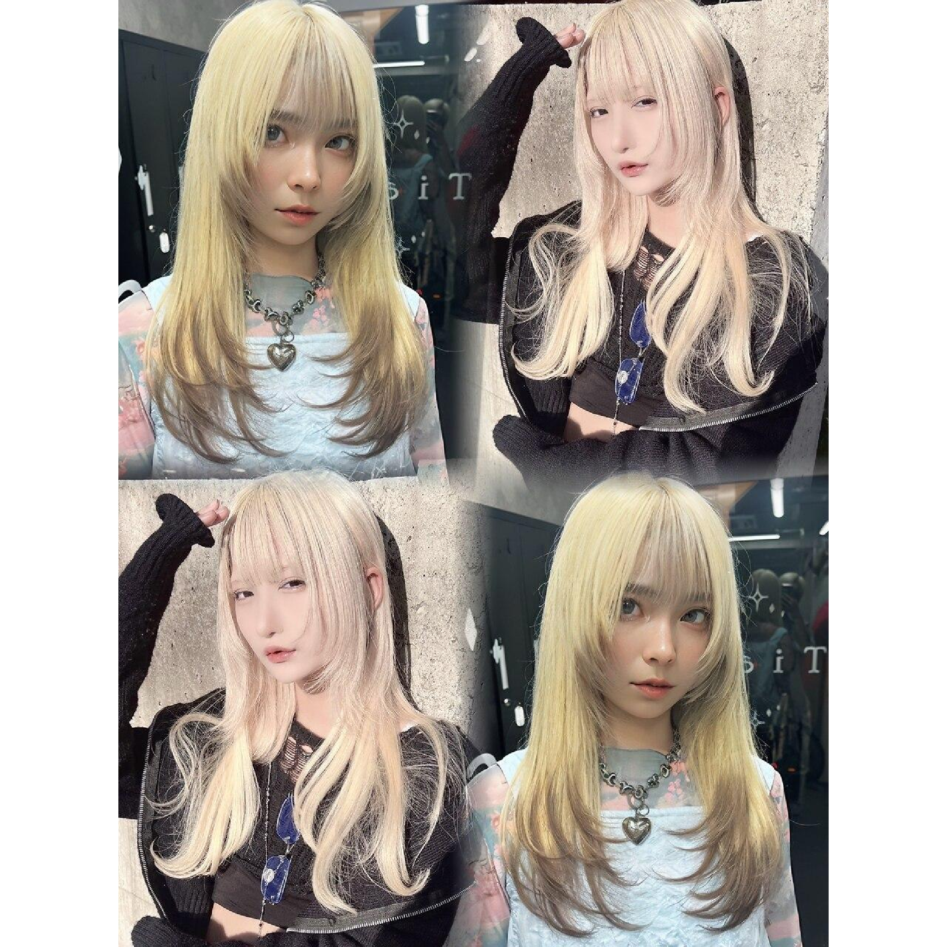 冬明るくしたい方☆学割U24☆ダブルカラー(ケアブリーチ)+TR￥19000→