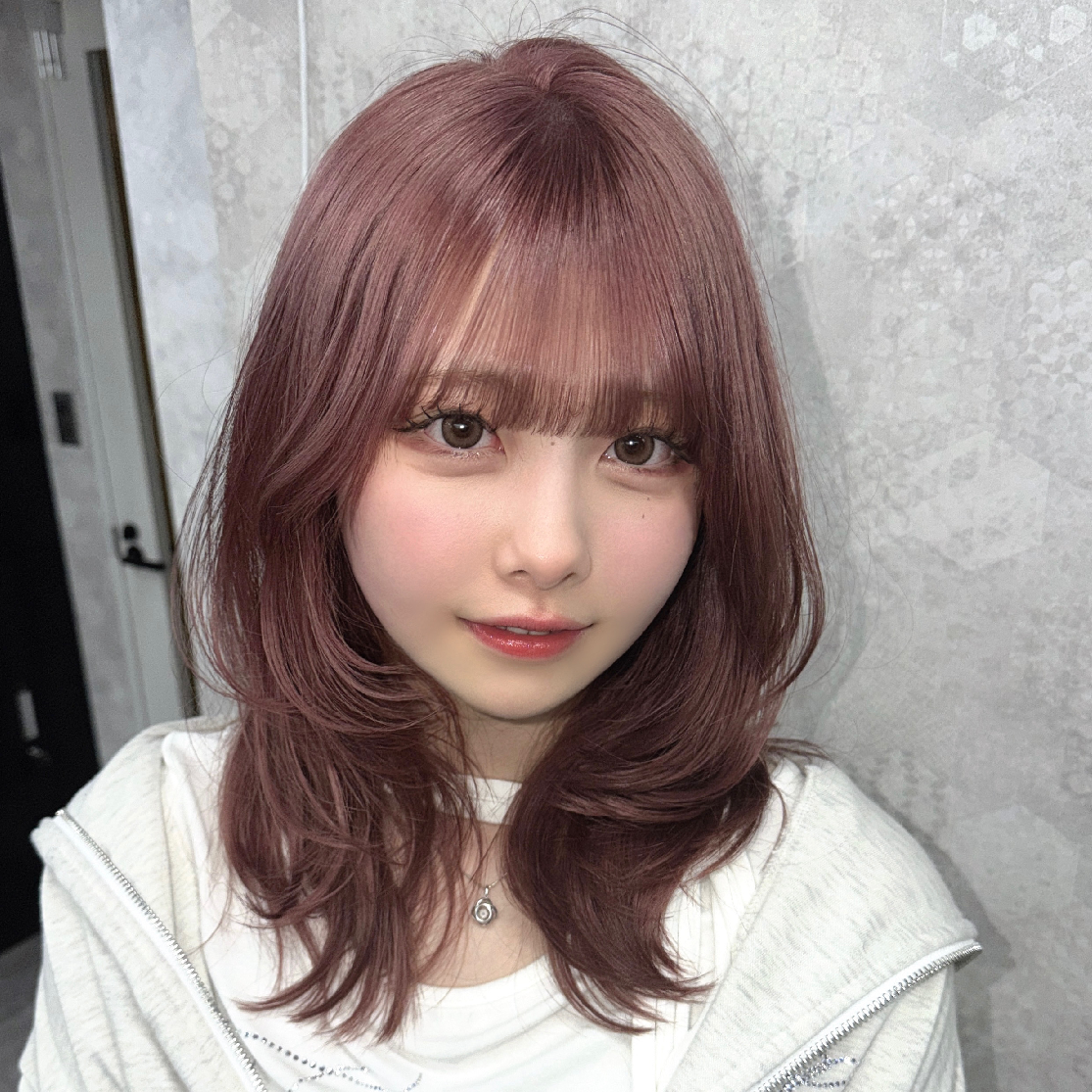 ★人気No.1★カット＋ダブルカラー(ケアブリーチ)＋トリートメント￥14300