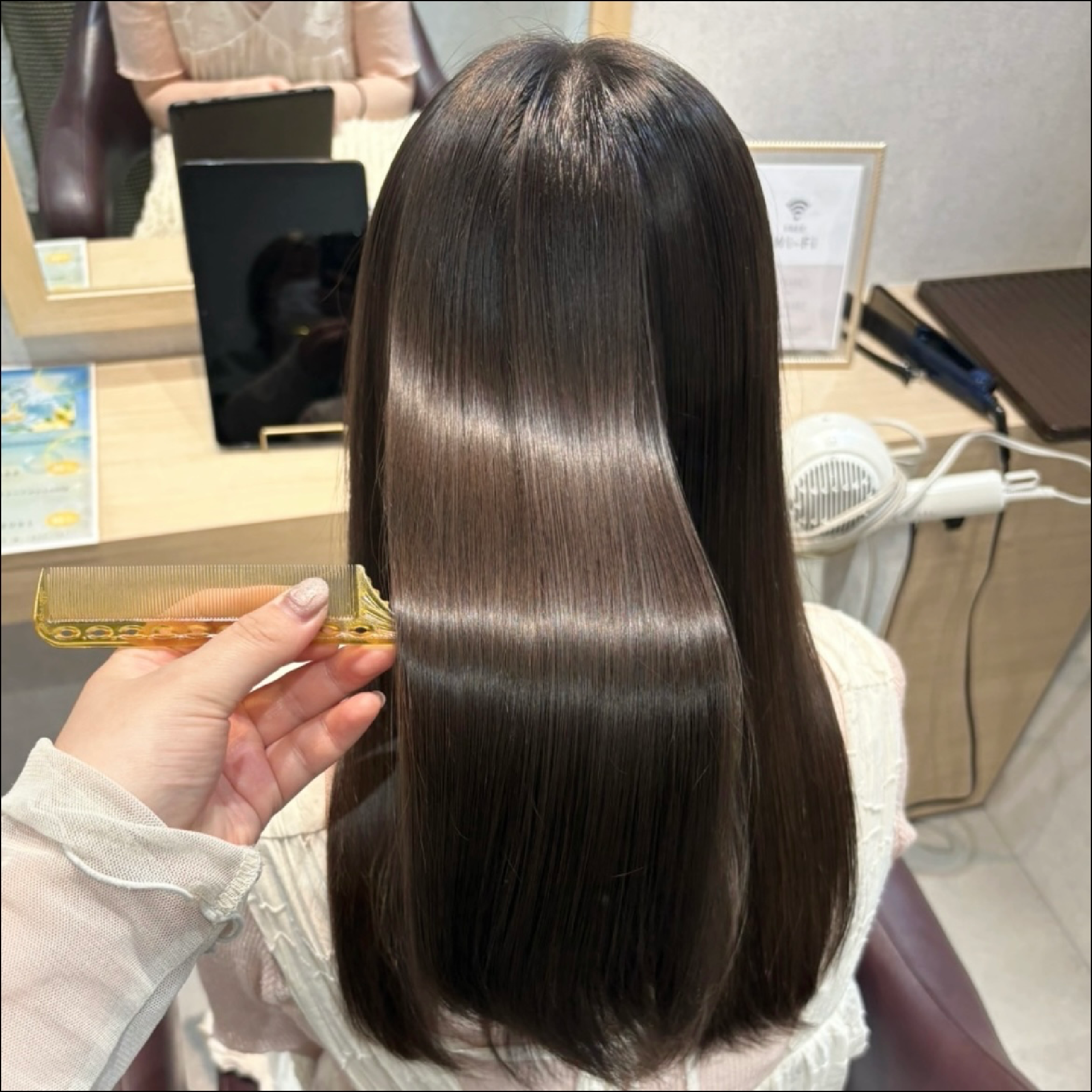 似合わせカット&美髪縮毛矯正 /超音波トリートメント+ホームケア