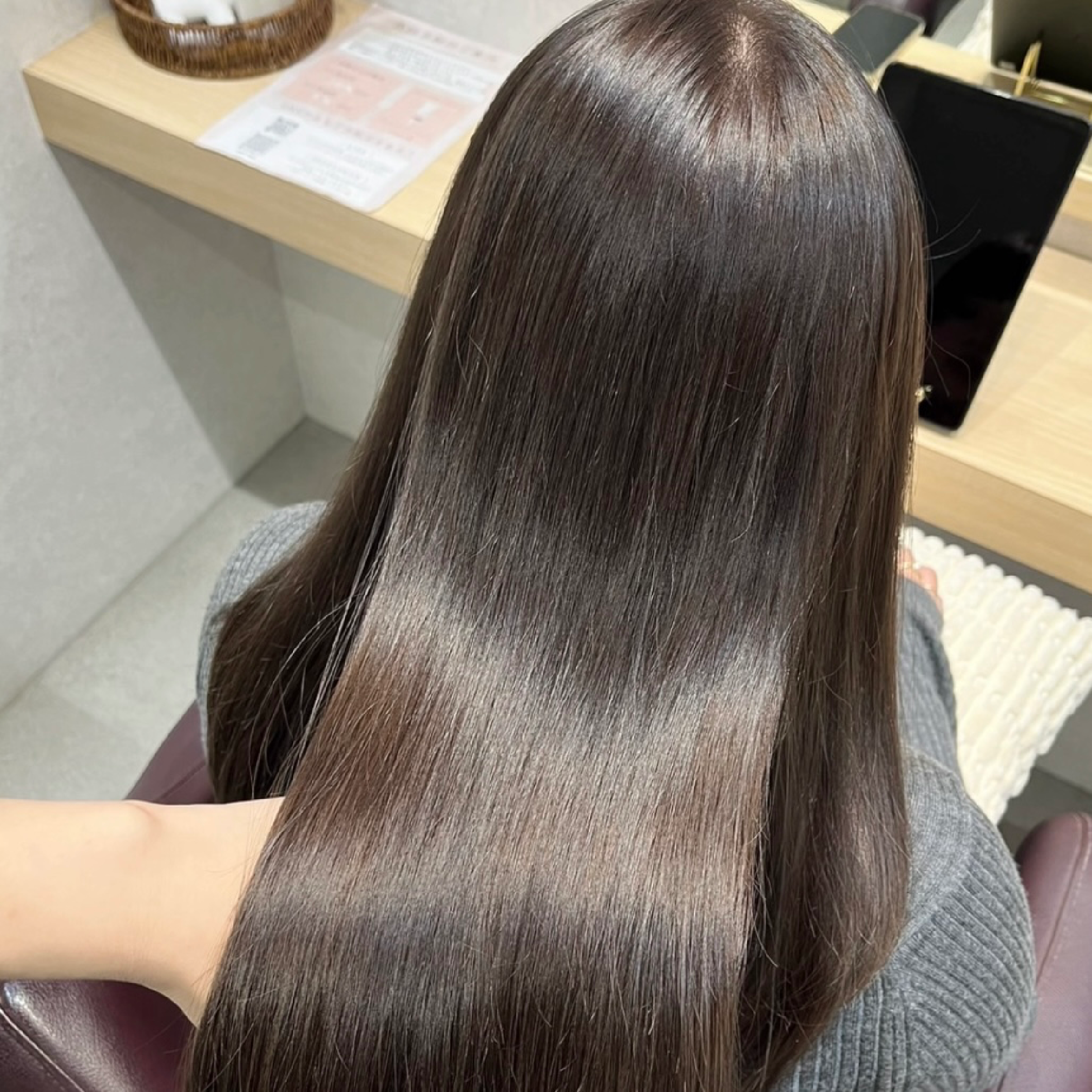 似合わせカット&美髪縮毛矯正 /ライトトリートメント