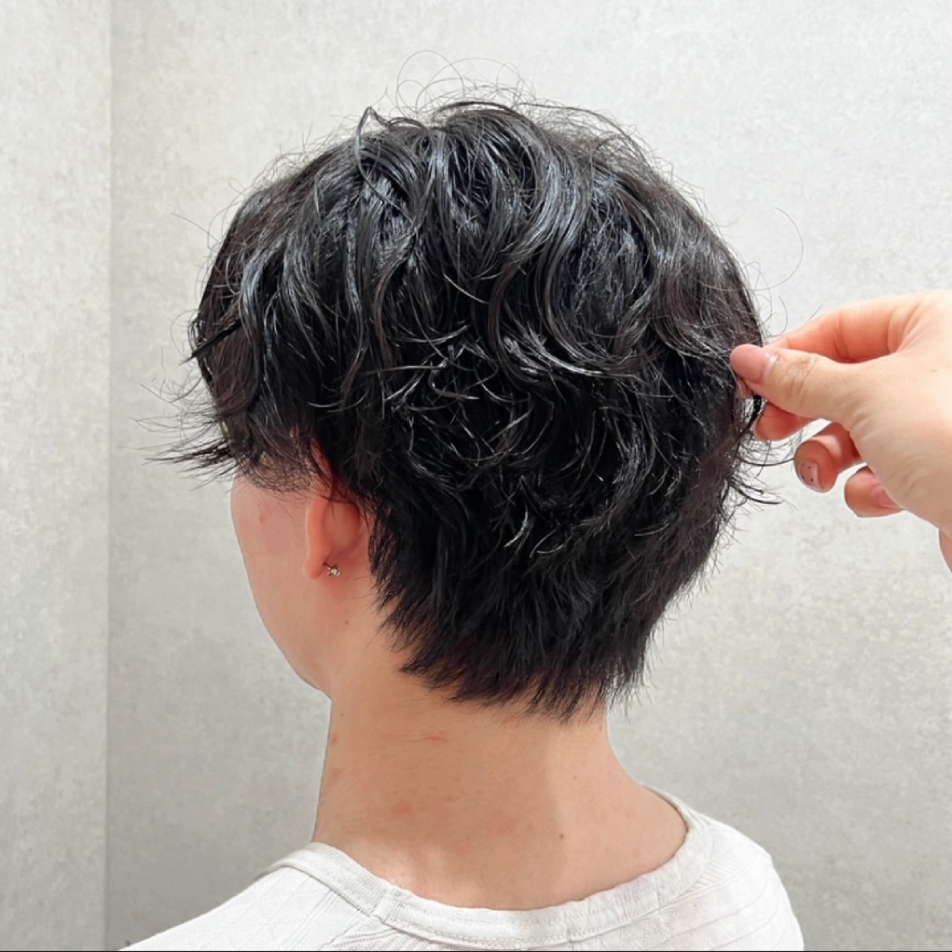 【メンズ】メンズカット&メンズパーマ&〈眉カットorフォームスパ〉