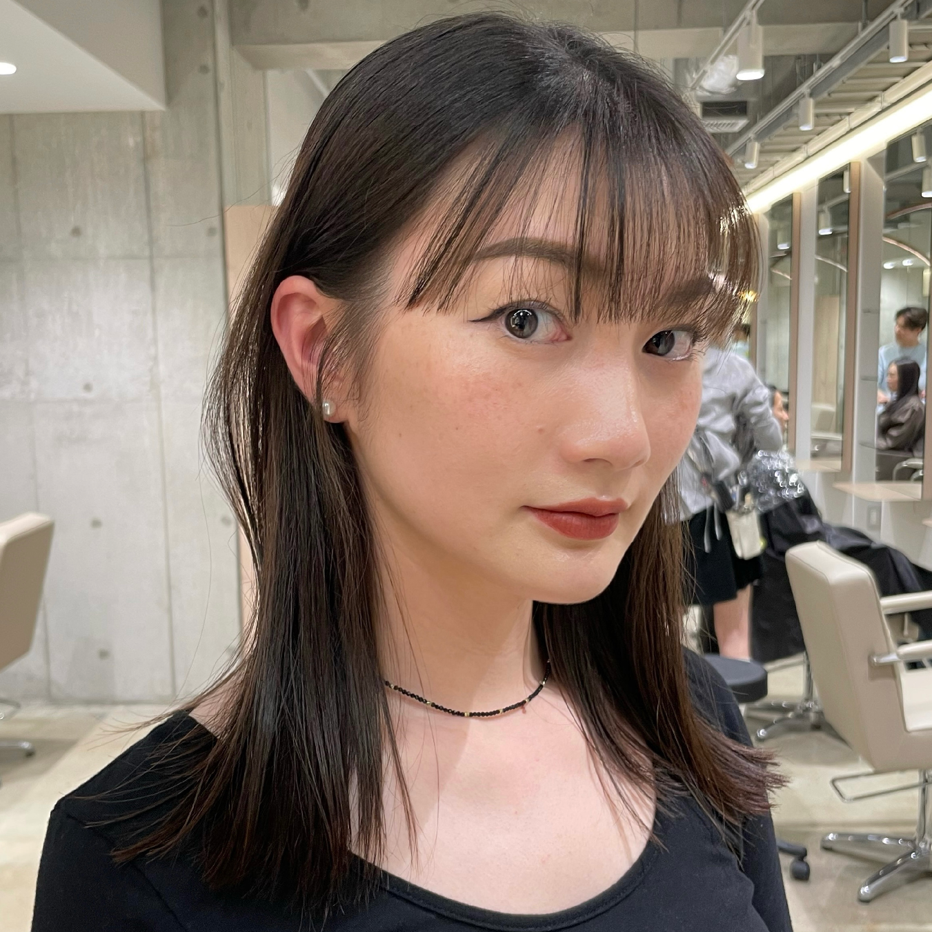 【色気溢れる艶髪に】【ネイリー】カット+ケアカラー+TOKIO超音波Tr¥139