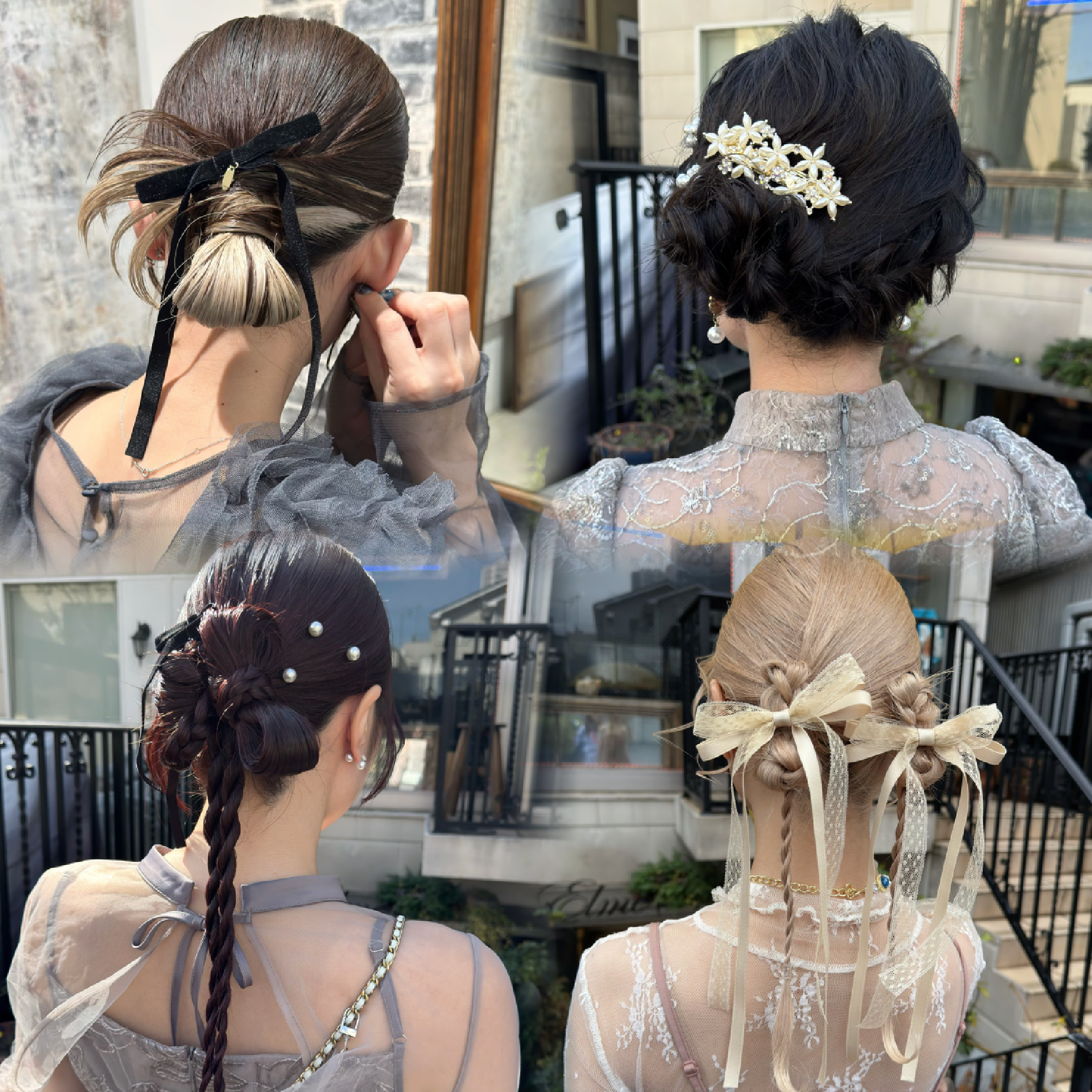 お呼ばれヘアセット🎀