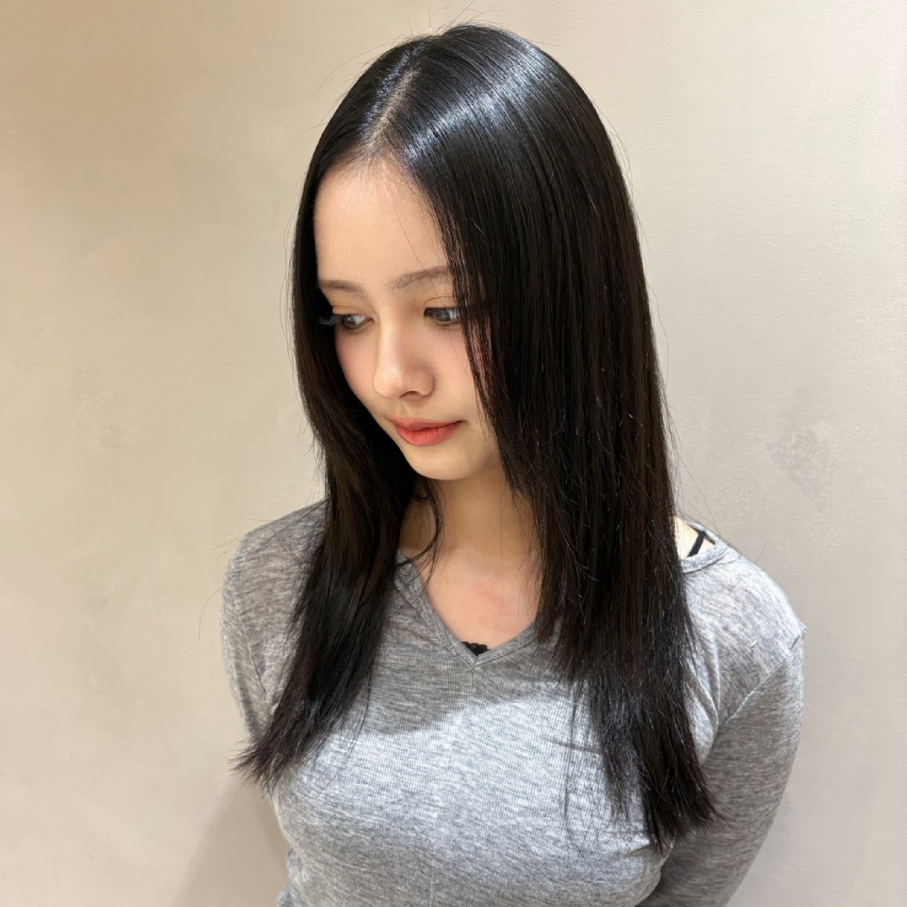 🏅カラーもストレートも！🙆‍♂️艶髪ストレート+カット+ケアカラー