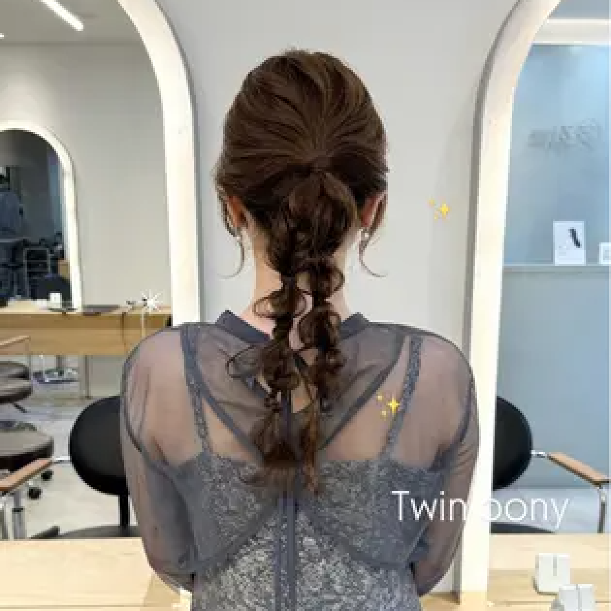 ヘアアレンジ⊹₊⟡⋆˚⊹