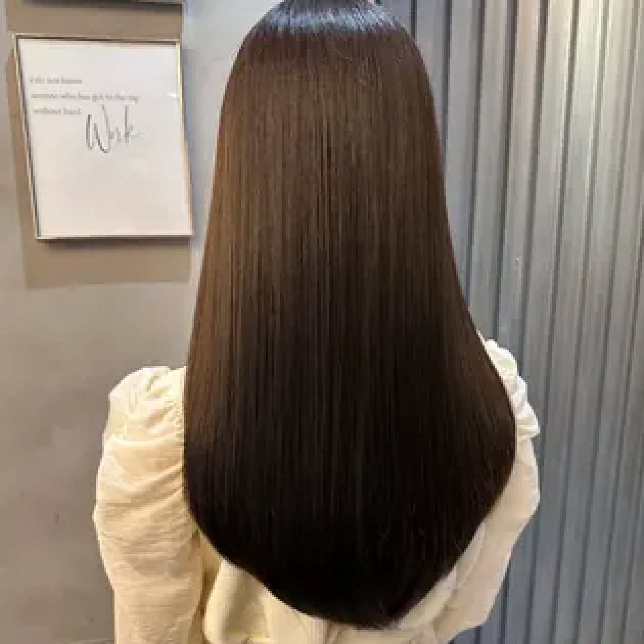 【艶髪ケア】大人レイヤーカット＋premium髪質改善トリートメント