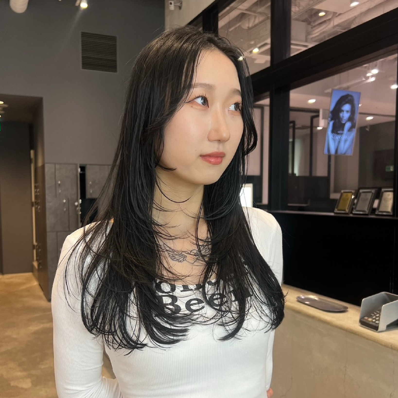 似合わせカット+プレミアム艶髪ストレート