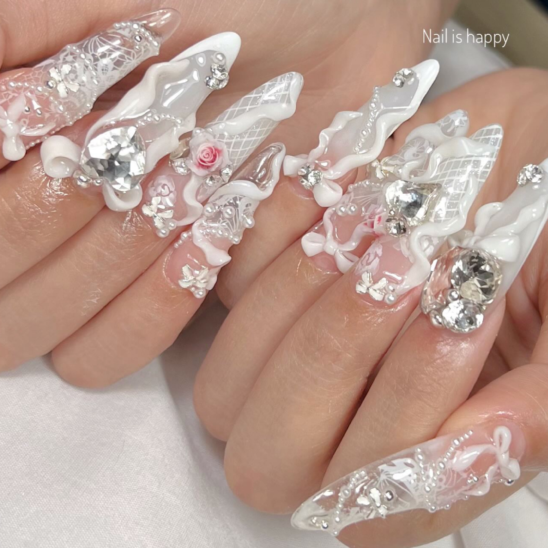 ♥️10本チップアート＋パーツ10本やり放題180分¥21890→¥14590