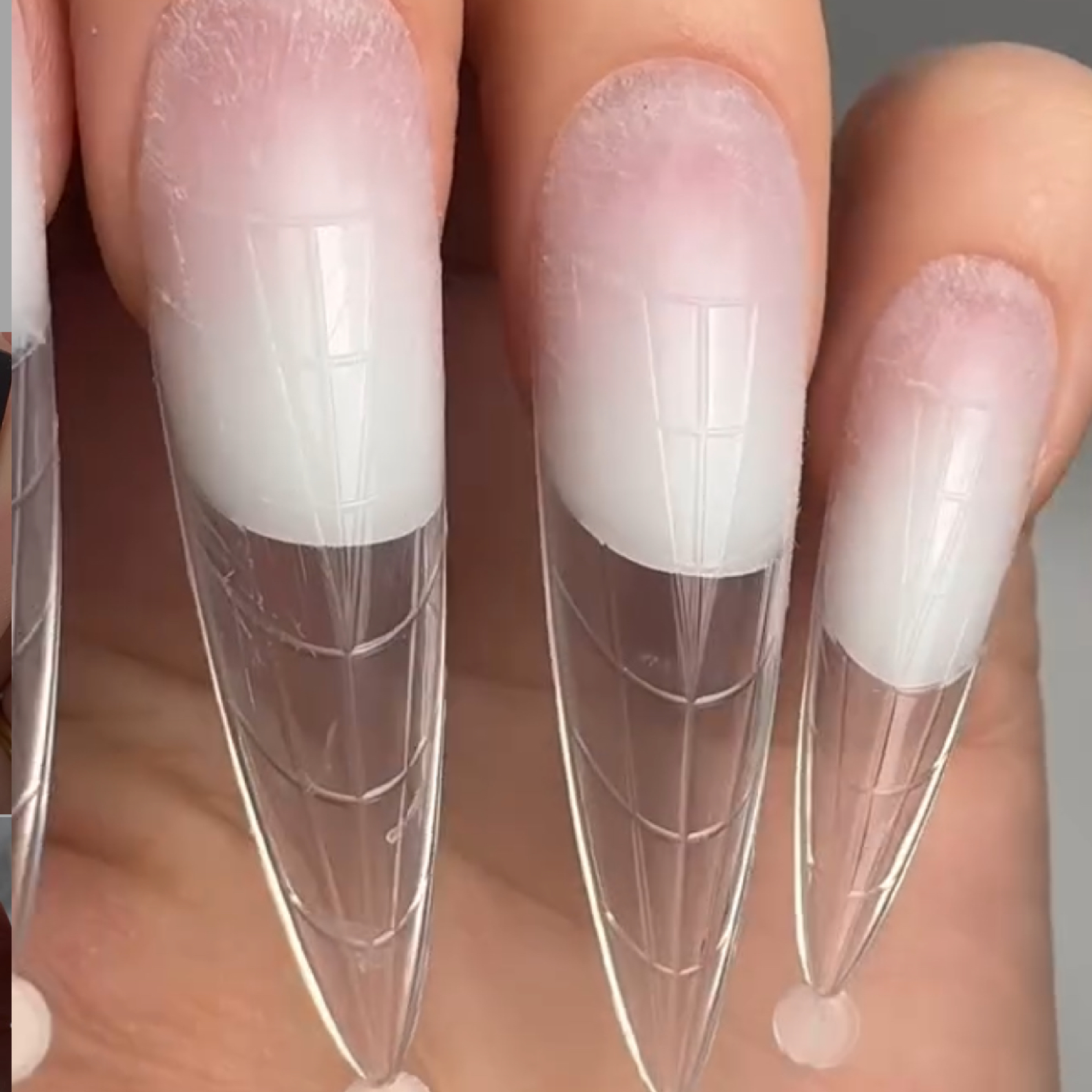 💅🤍10本Dual Form長さ出し（追加）￥700