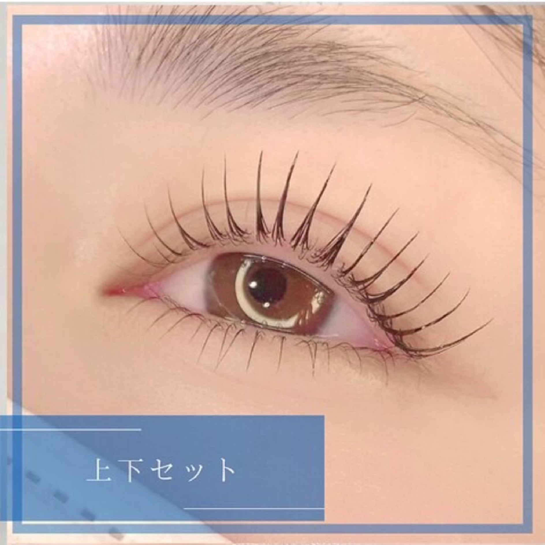 【SET割★上下マツパ】似合わせまつ毛パーマ＋下まつ毛パーマ ¥7500