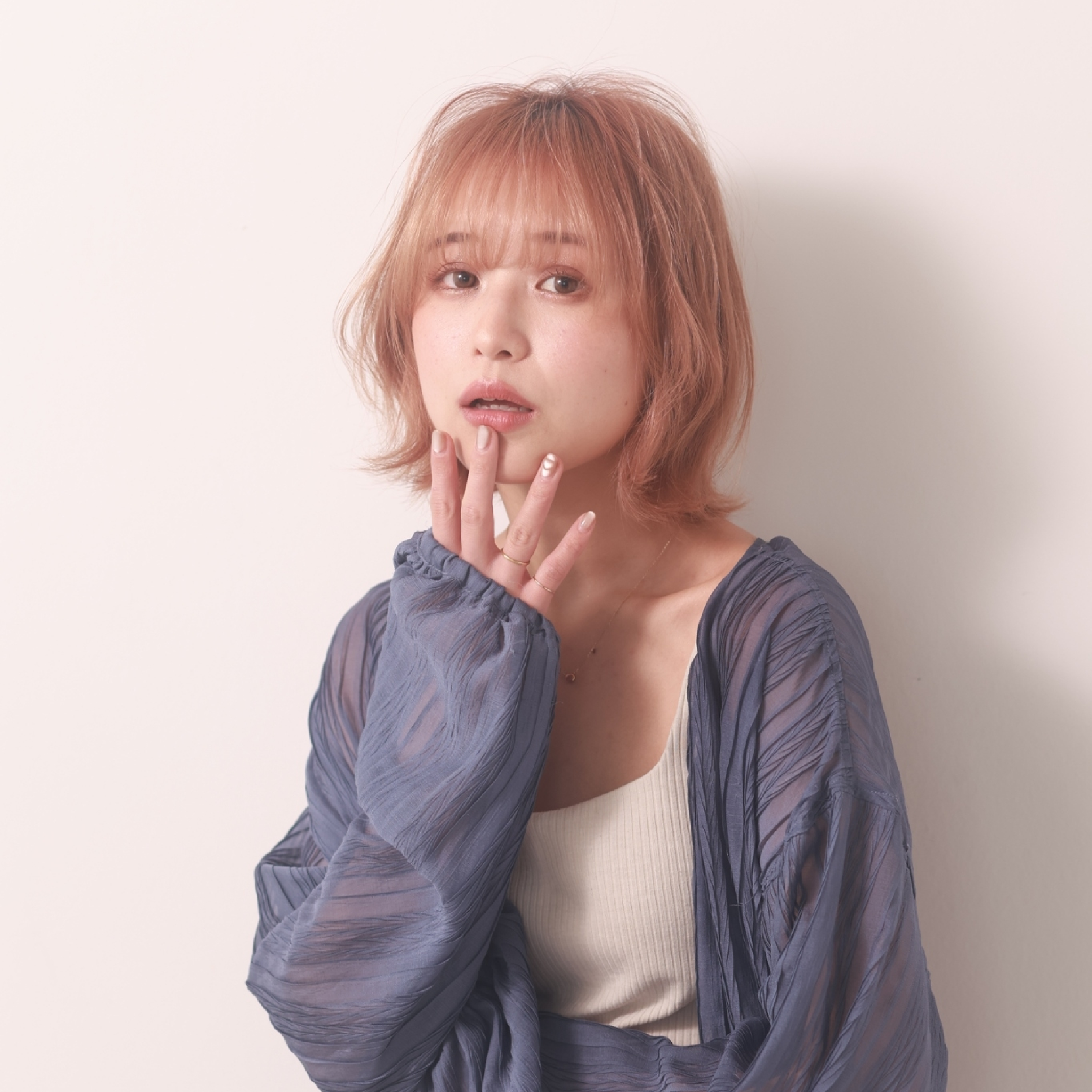 【美カットコース】小顔カット+2STEPトリートメント+魔法のバブルmarbbコ