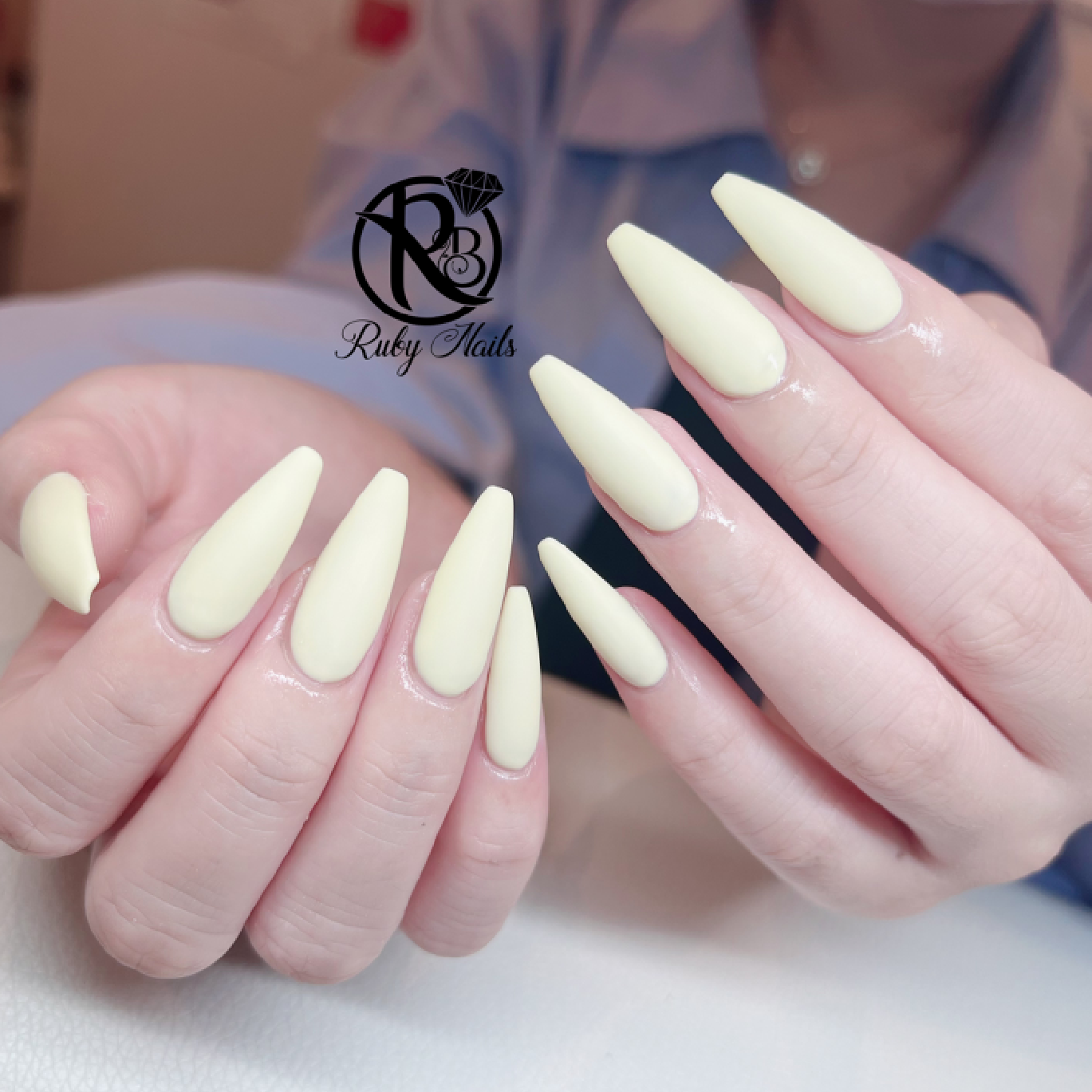 チップ長さだし10本ワンカラー ￥7200