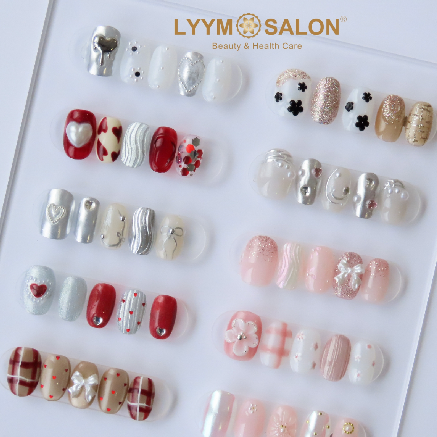 【LYYM定額コース90分  4本デザイン 6,800円】◆ 池袋ネイル