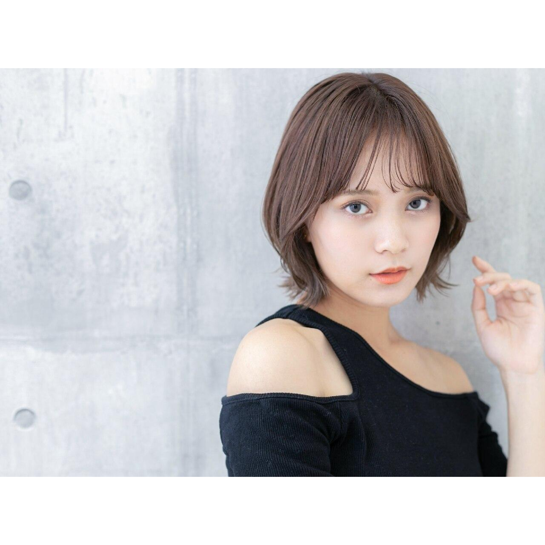 【人気No.2/年間500人が利用☆】透明感カラー+小顔カット+炭酸marbb