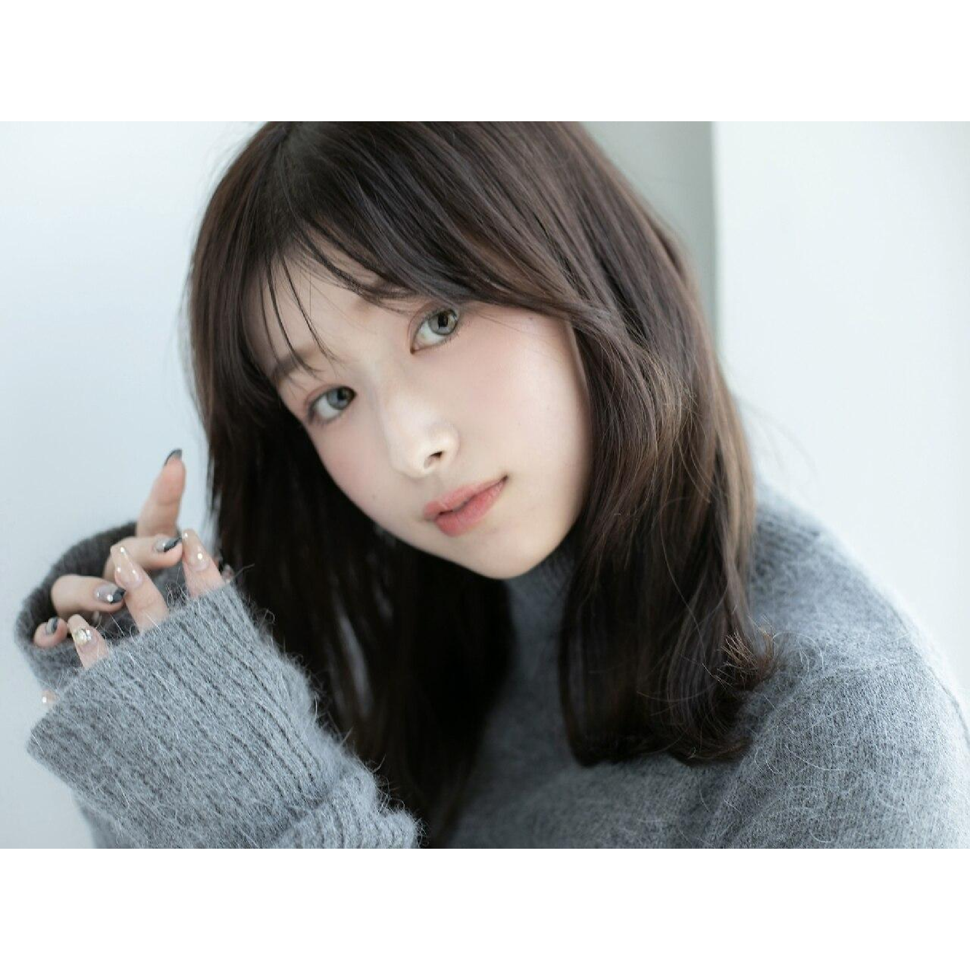 【人気No1/抜け感抜群☆】透明感カラー+小顔カット[仙台]