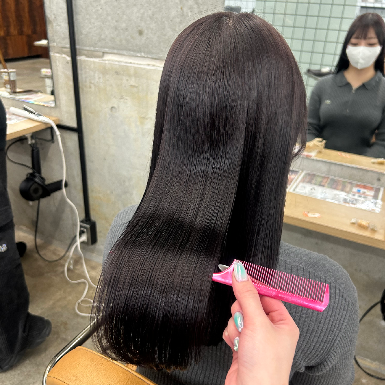 🎀髪質改善🫧【ワンカラー➕髪質改善ribbonトリートメント】🎀