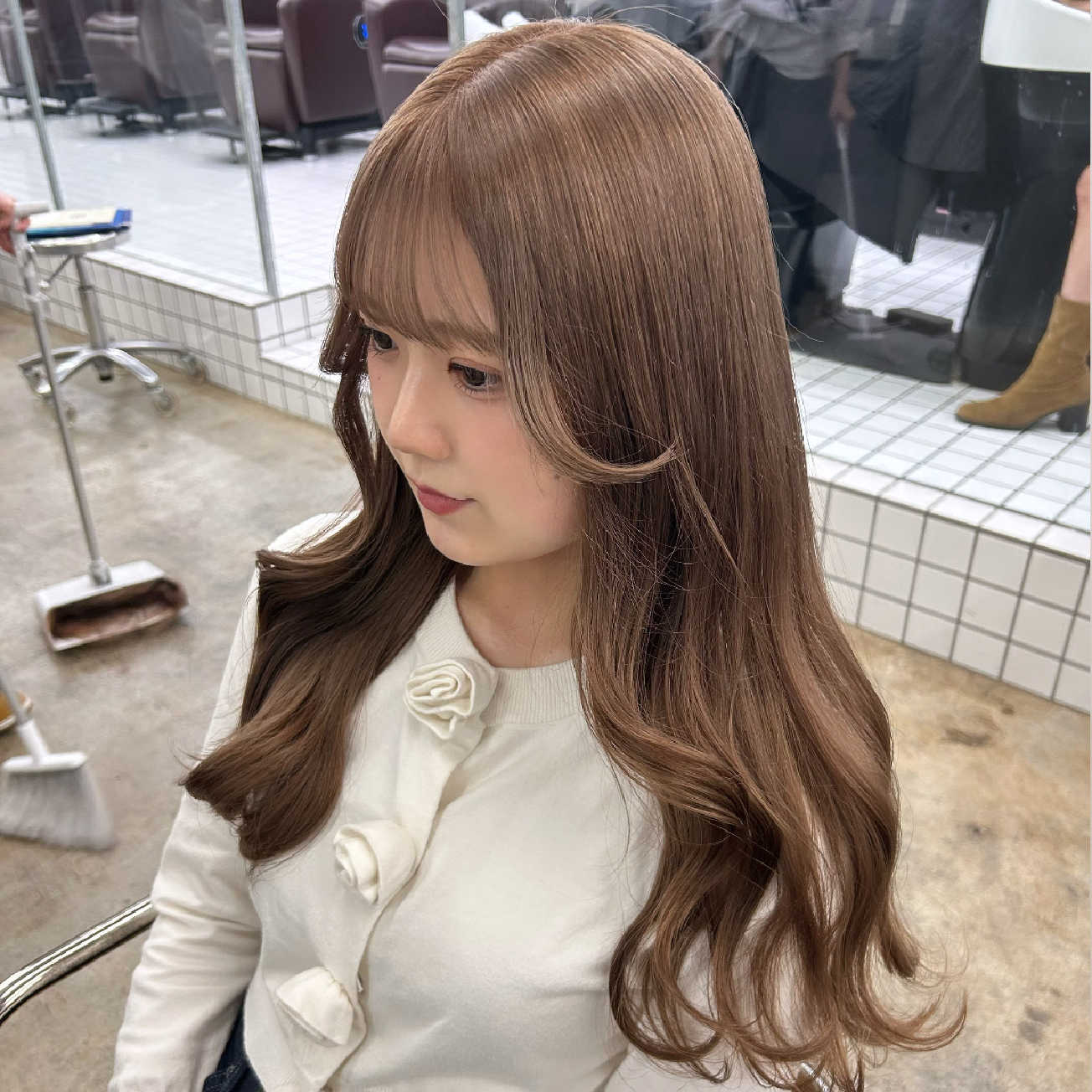 🎀大人気【前髪顔まわりカット➕ブリーチダブルカラー➕トリートメント】🎀