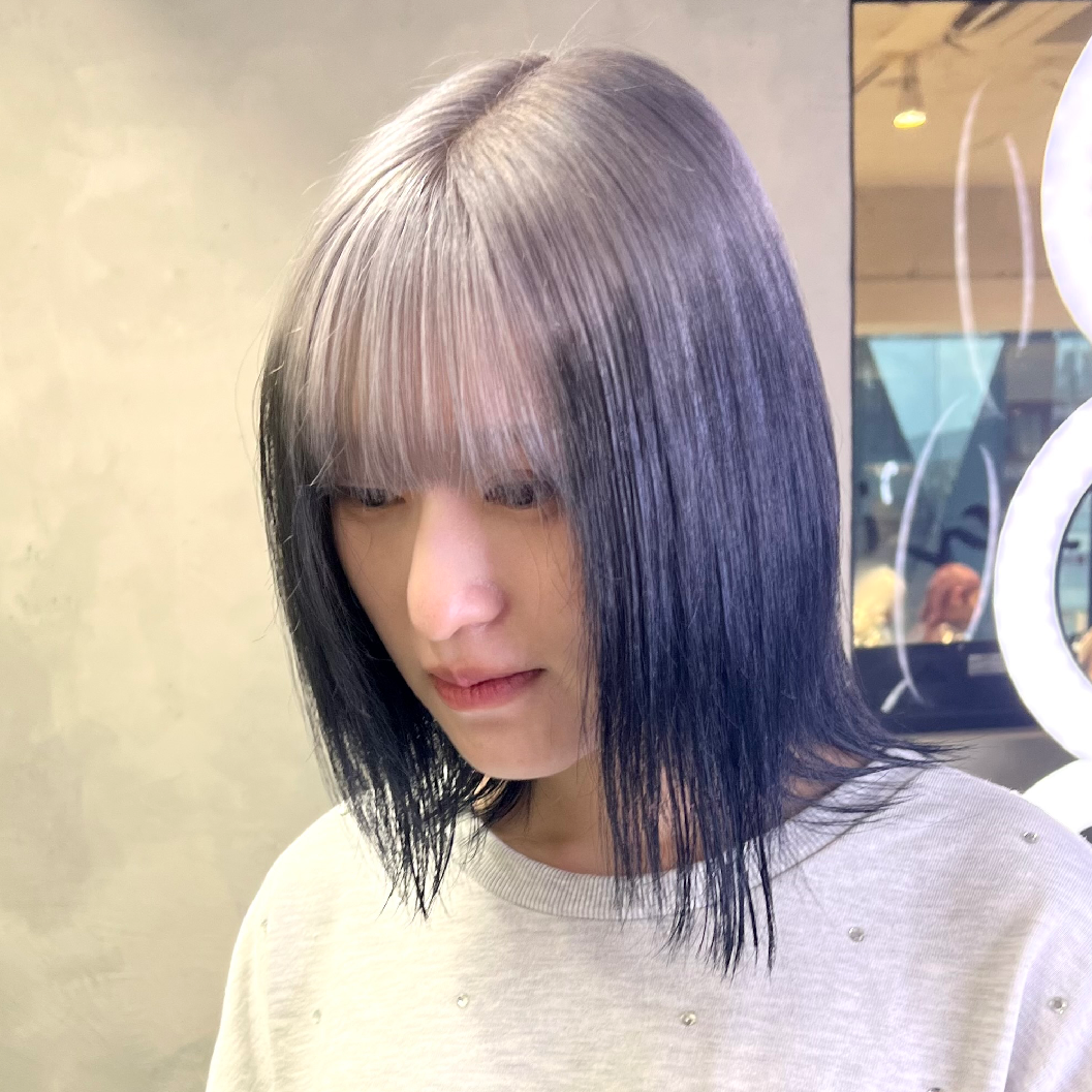 ✨️💜ブリーチ＋デザインカラー＋トリートメント💜✨️
