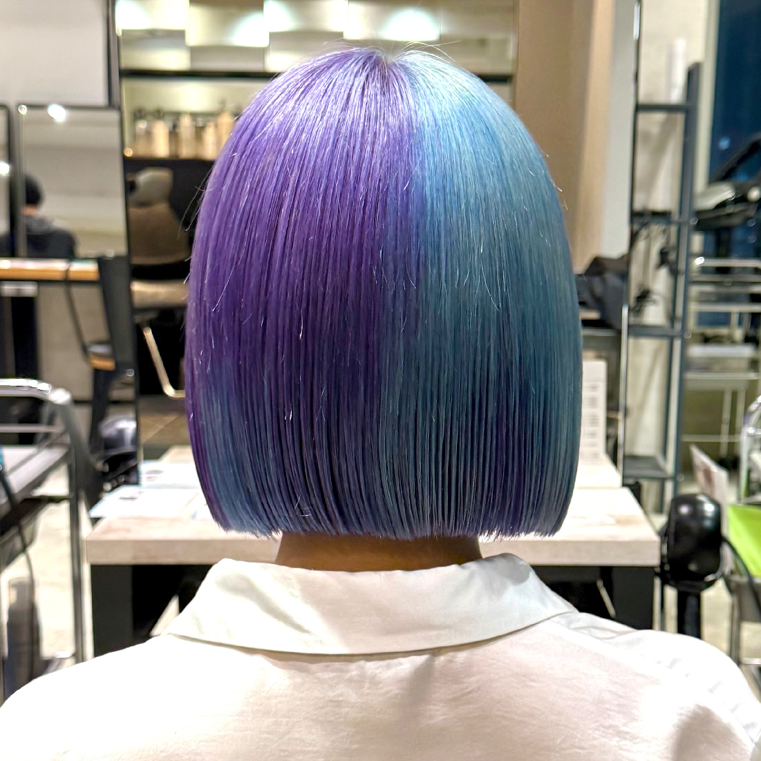 ✨️💜カット＋ブリーチ＋デザインカラー＋トリートメント💜✨️
