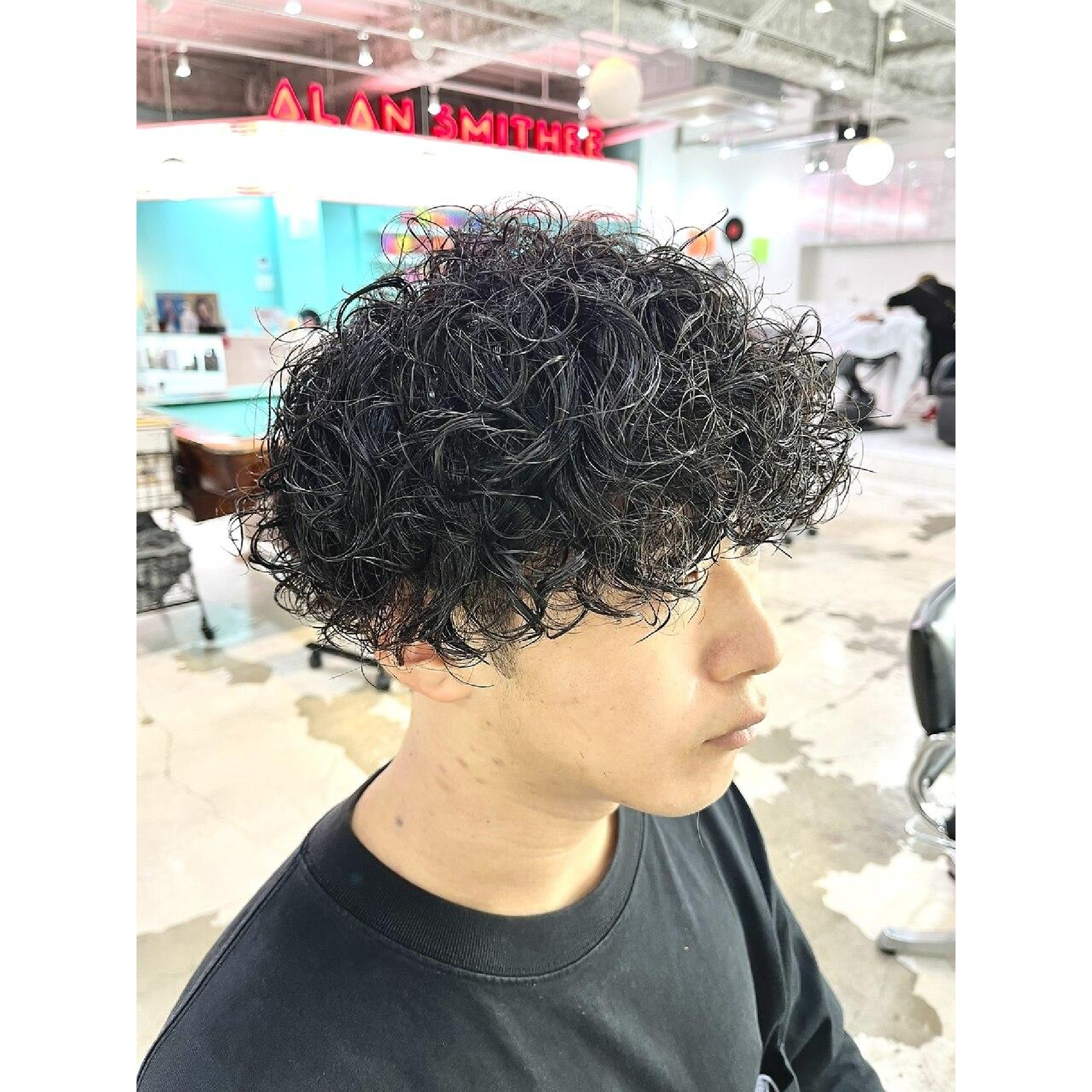 【メンズ限定】カット+スパイラルパーマ（波巻きパーマ）￥12,400