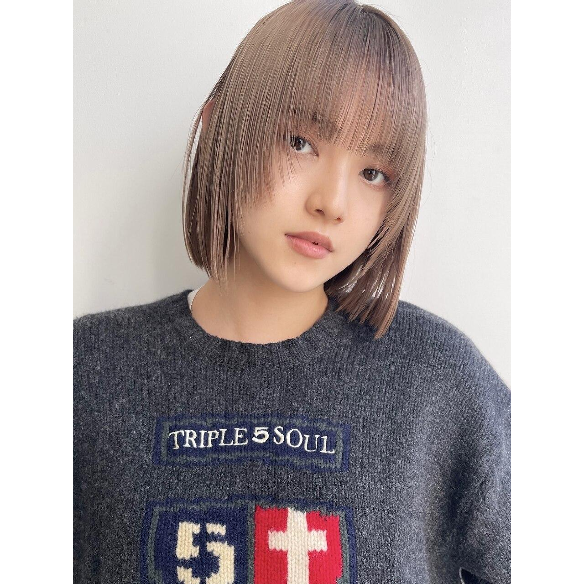 カット+ダブルカラー+ウォータートリートメント【ブリーチ1回込】￥14,000