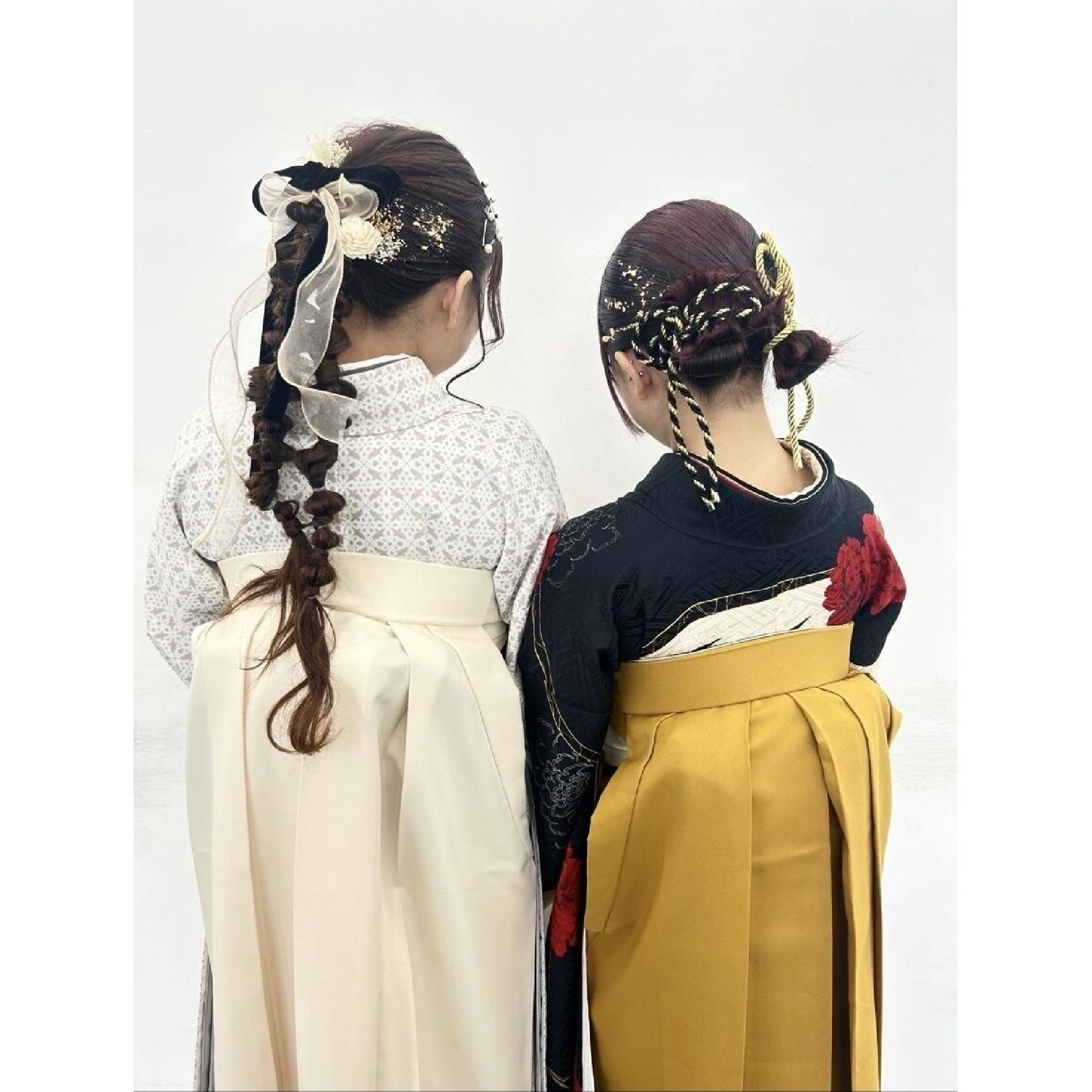 【卒業式メニュー】袴着付け＋ヘアセット￥15,400 ※電話予約のみ受付中