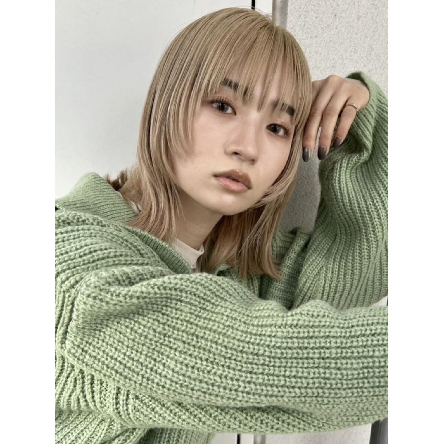 カット+ケアブリーチ+カラー+2stepトリートメント ￥17,400 [原宿]