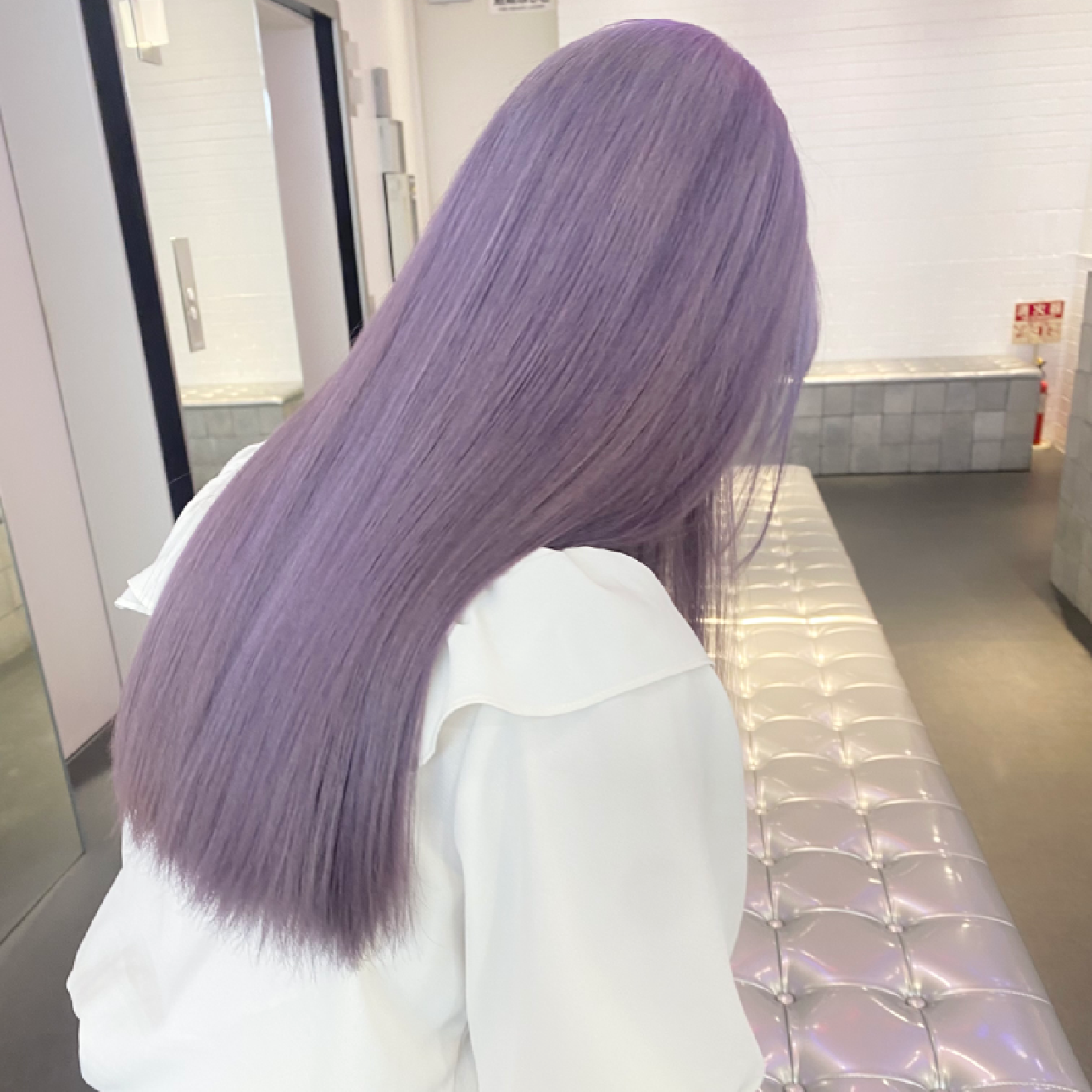 【カットダブルカラー】ブリーチ＋カラー＋トリートメント