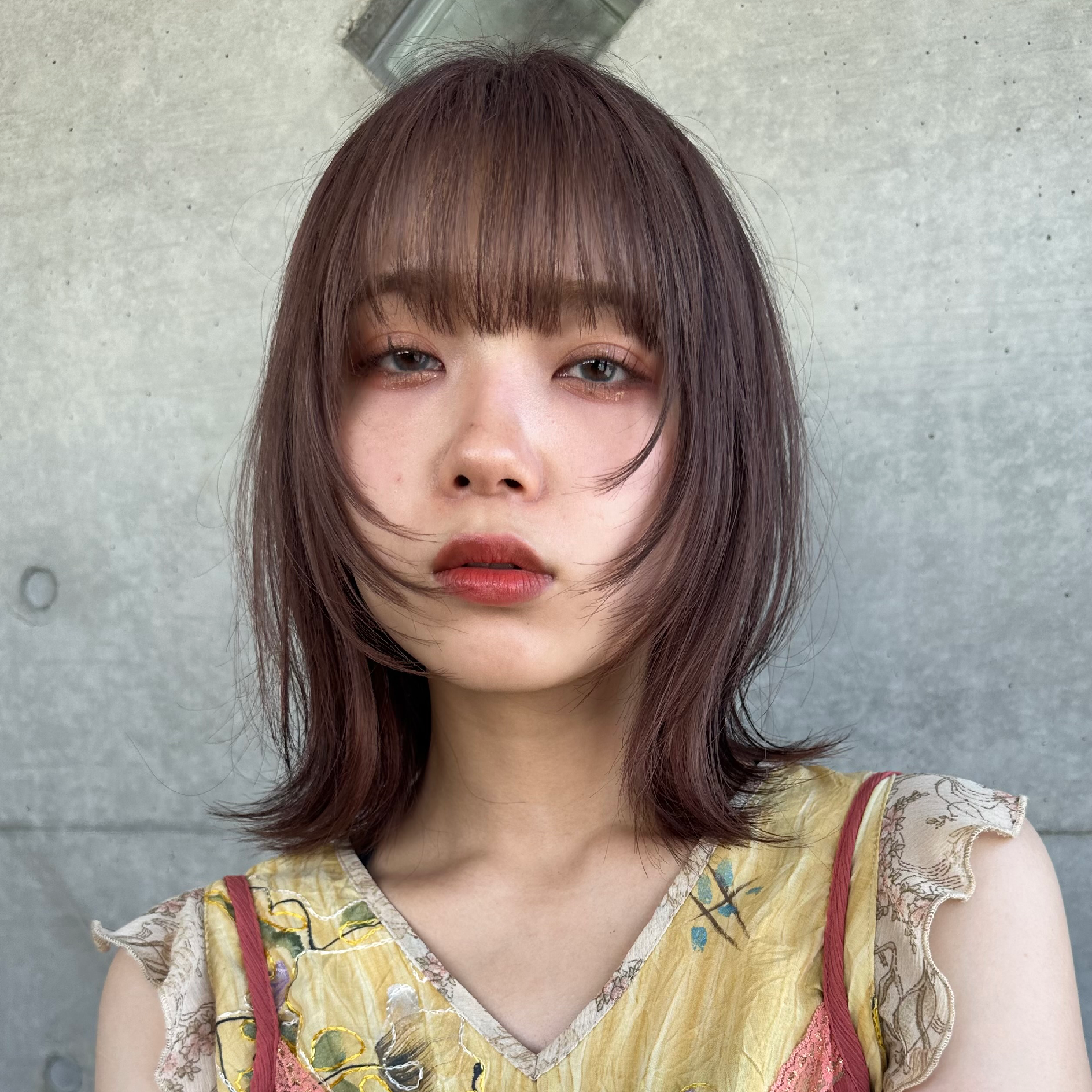似合わせカット+透け感カラー+2stepトリートメント