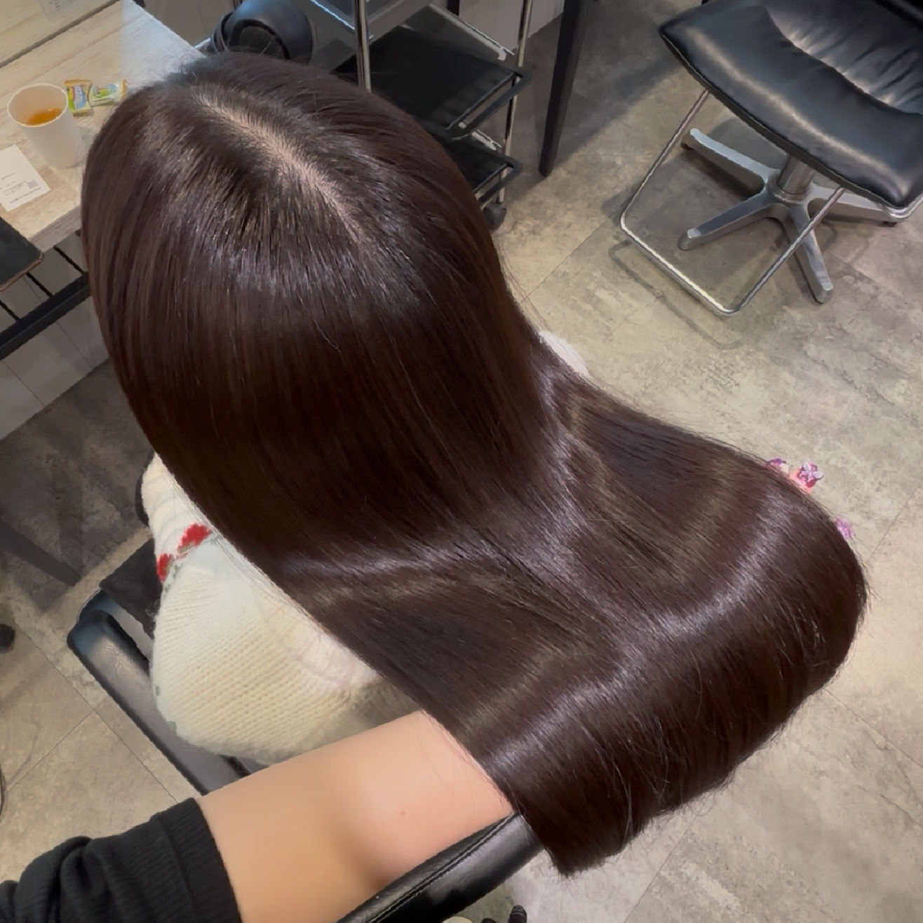 🌸新生活応援🌸ブリーチなしダブルカラー+ 髪質改善TR＋前髪顔周りカット付