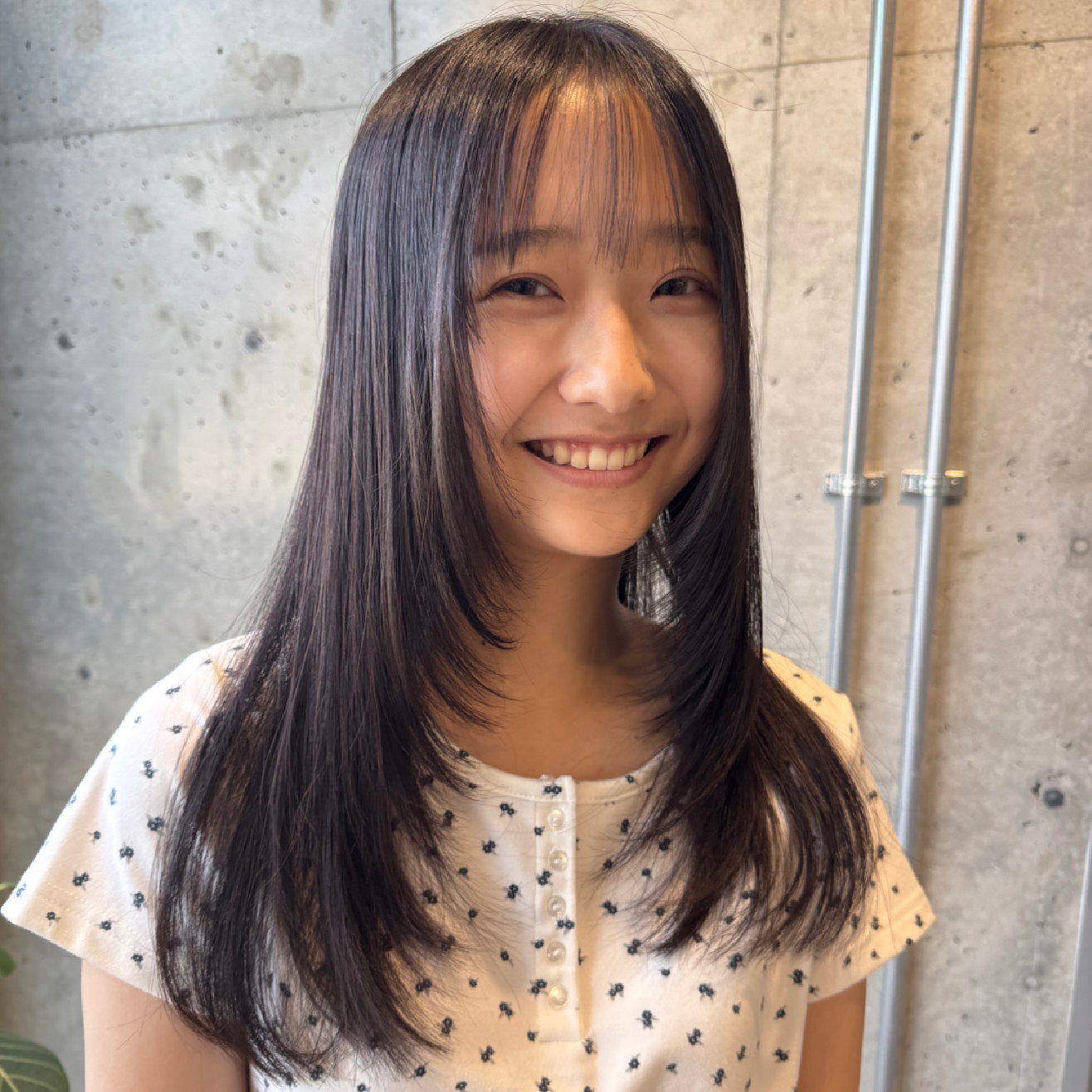 【フルコース】小顔カット＋透け感カラー＋髪質改善トリートメント