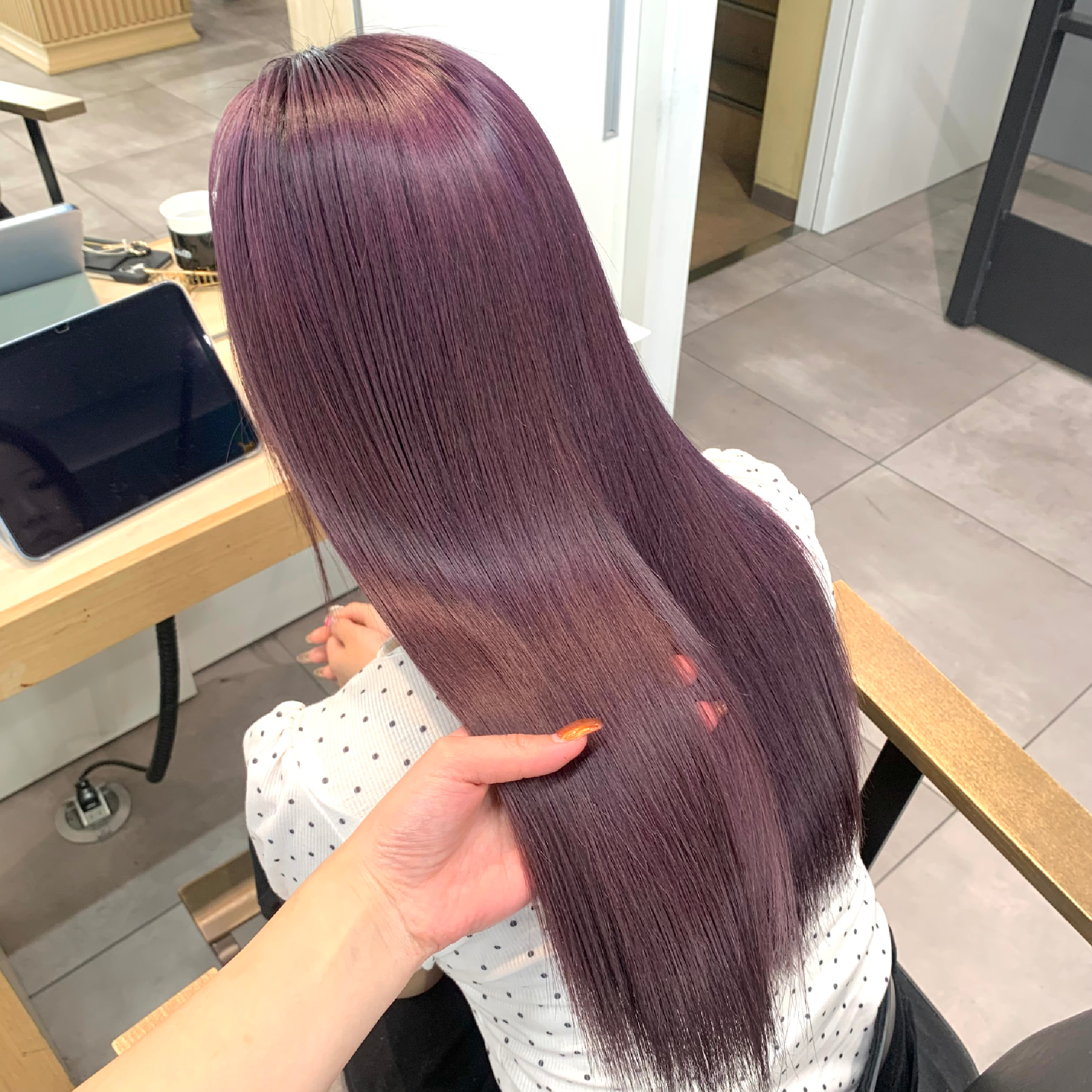 【カラーで美髪☆】髪質改善カラー＋トリートメント