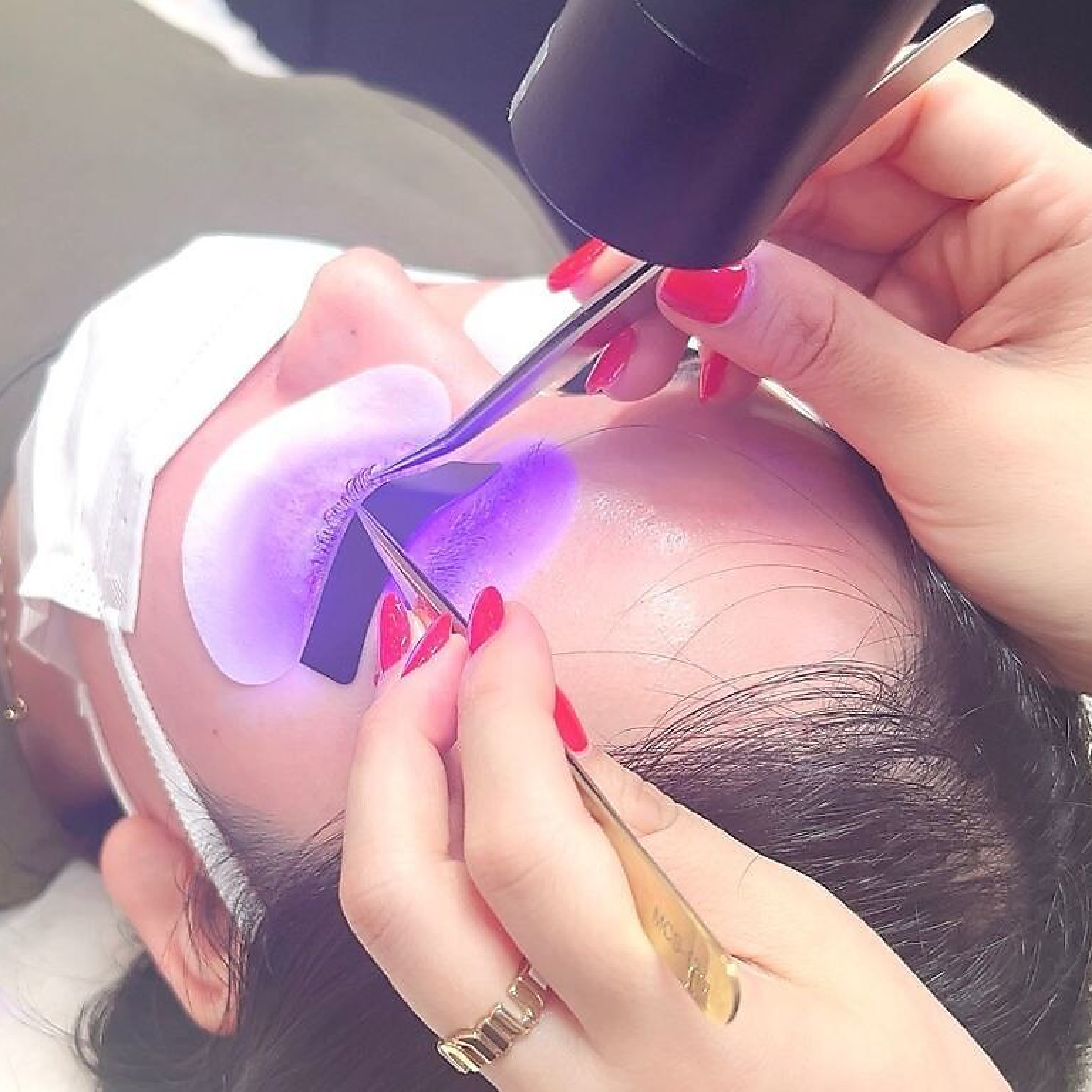 圧倒的長持ち!付け足しリペア☆LEDエクステ最高級フラットマット40本~