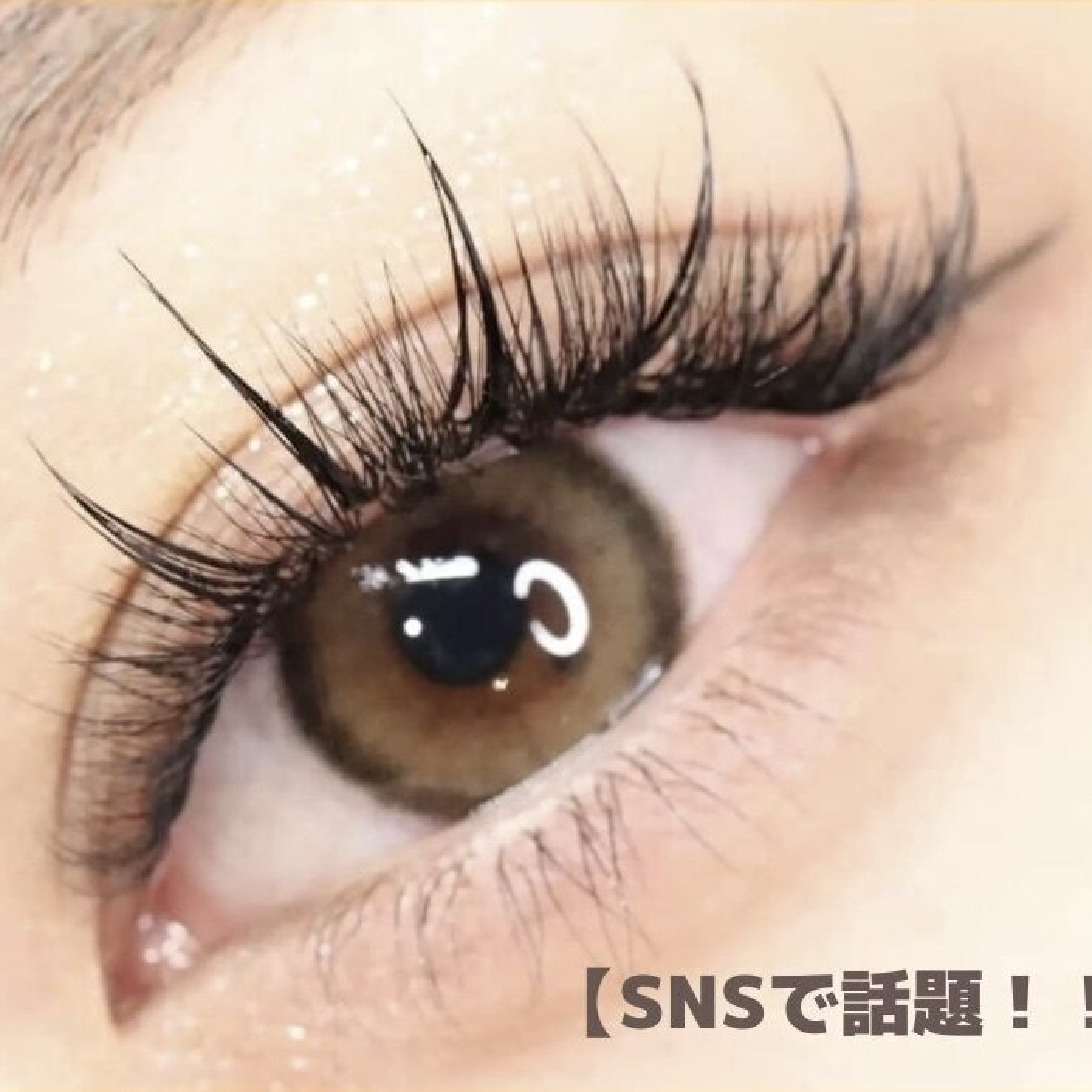 【誰でも】SNSで話題！ボリュームワンホンまつエク付け放題☆中華風まつげ♪