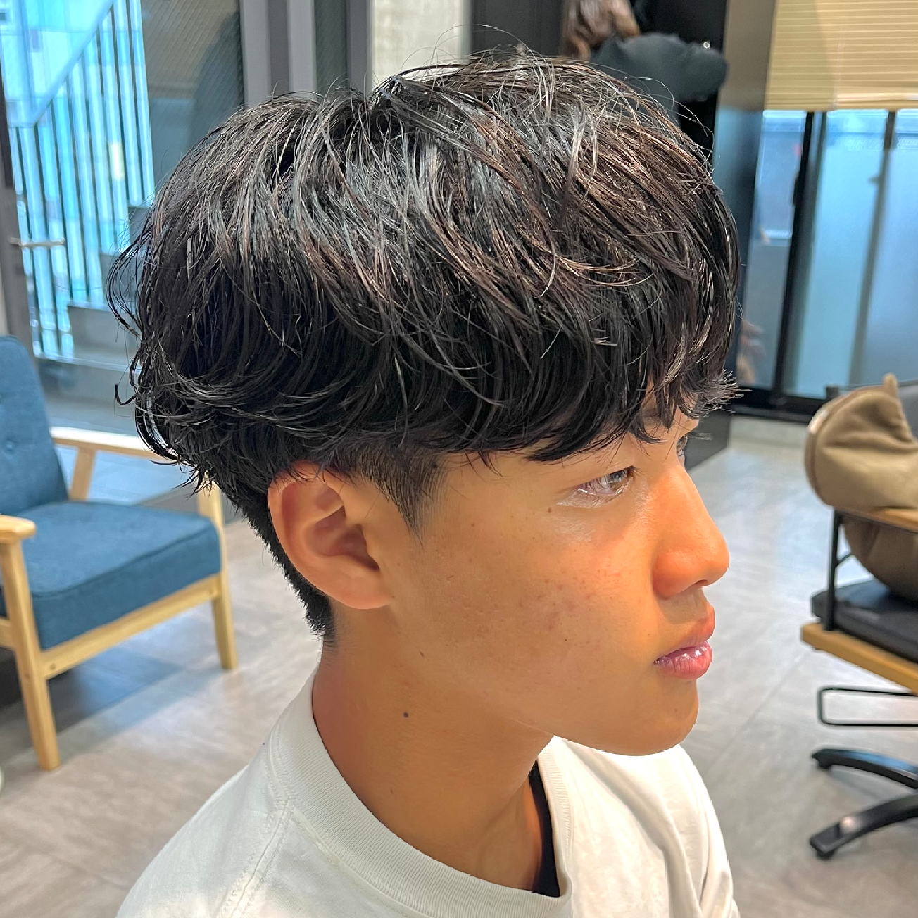 [新規限定] メンズカット+ニュアンスパーマ
