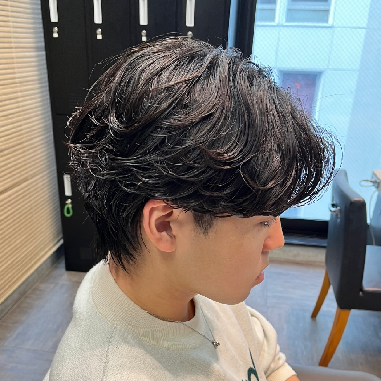 [新規限定] メンズカット+フェザーパーマ